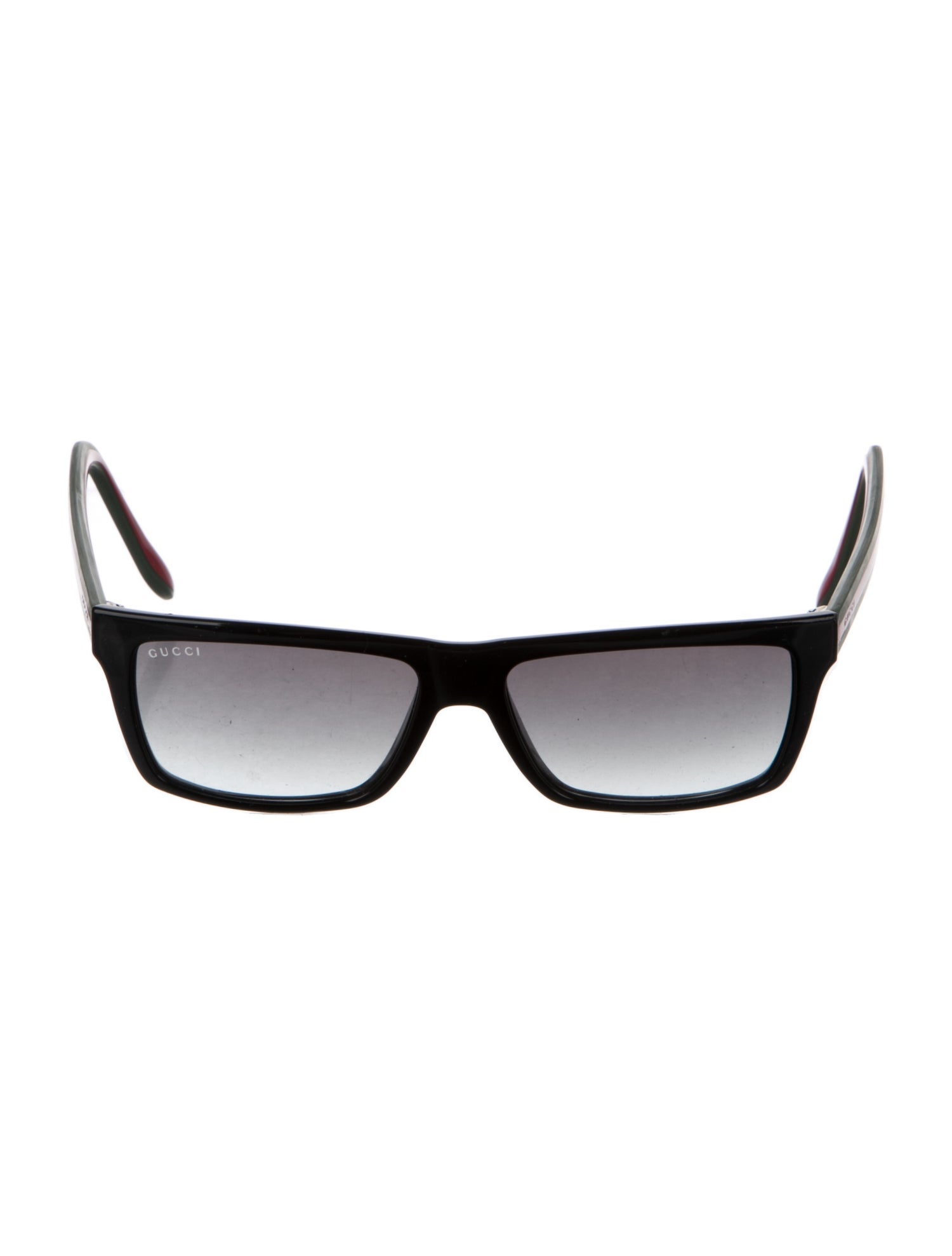 Gucci Web Accent Wayfarer Sunglasses