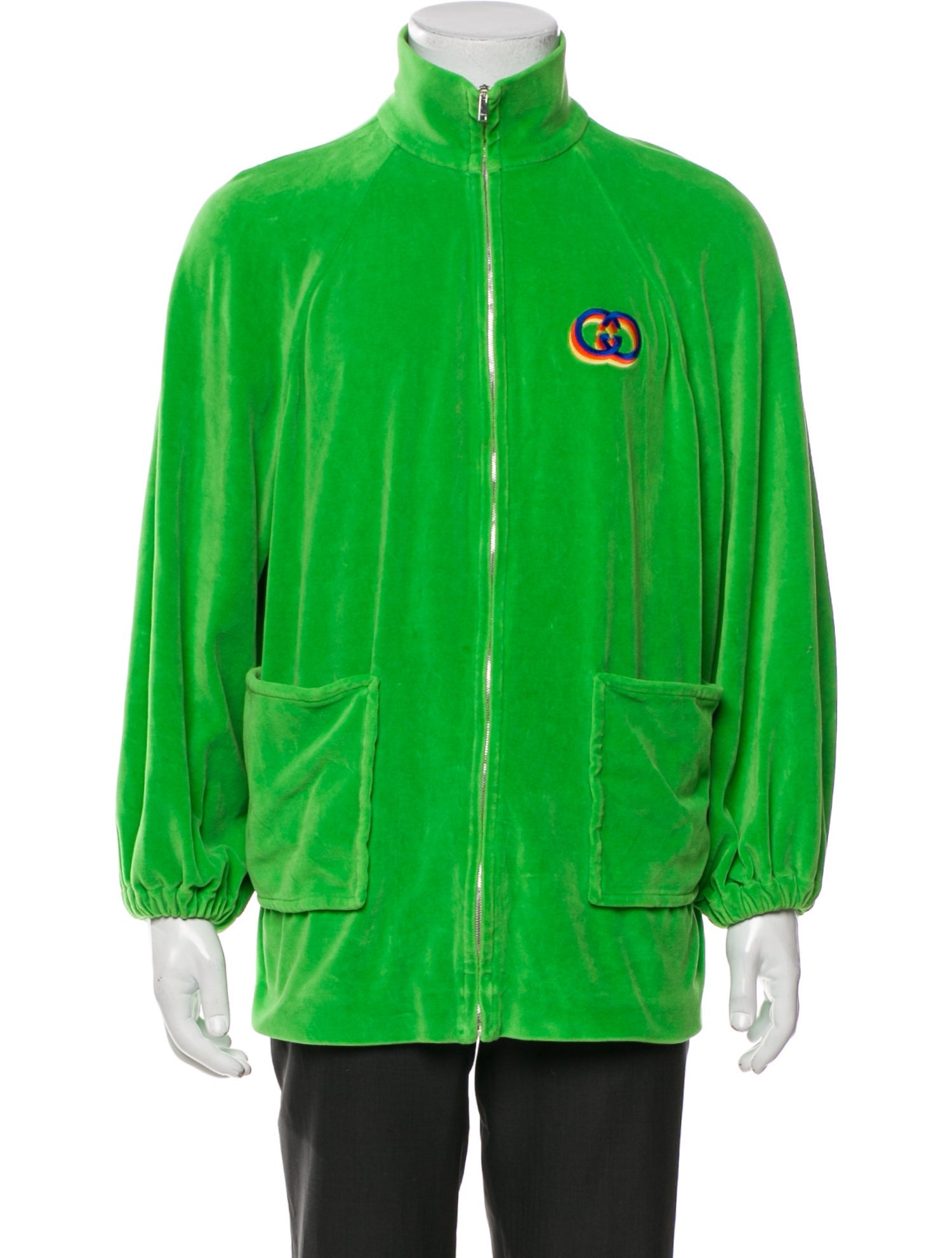 Gucci 2021 GG Logo Windbreaker