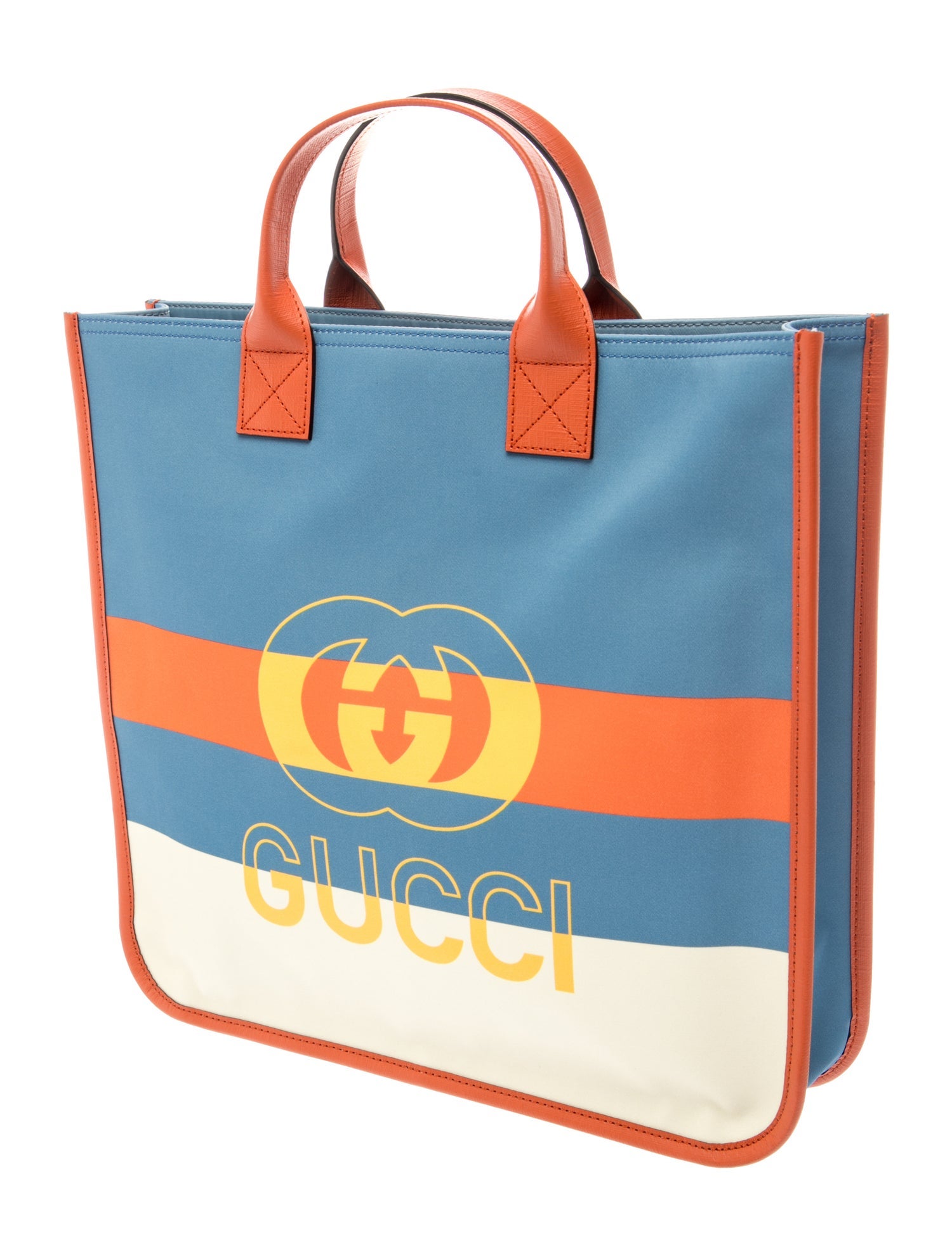 Gucci Canvas Top Handle Bag
