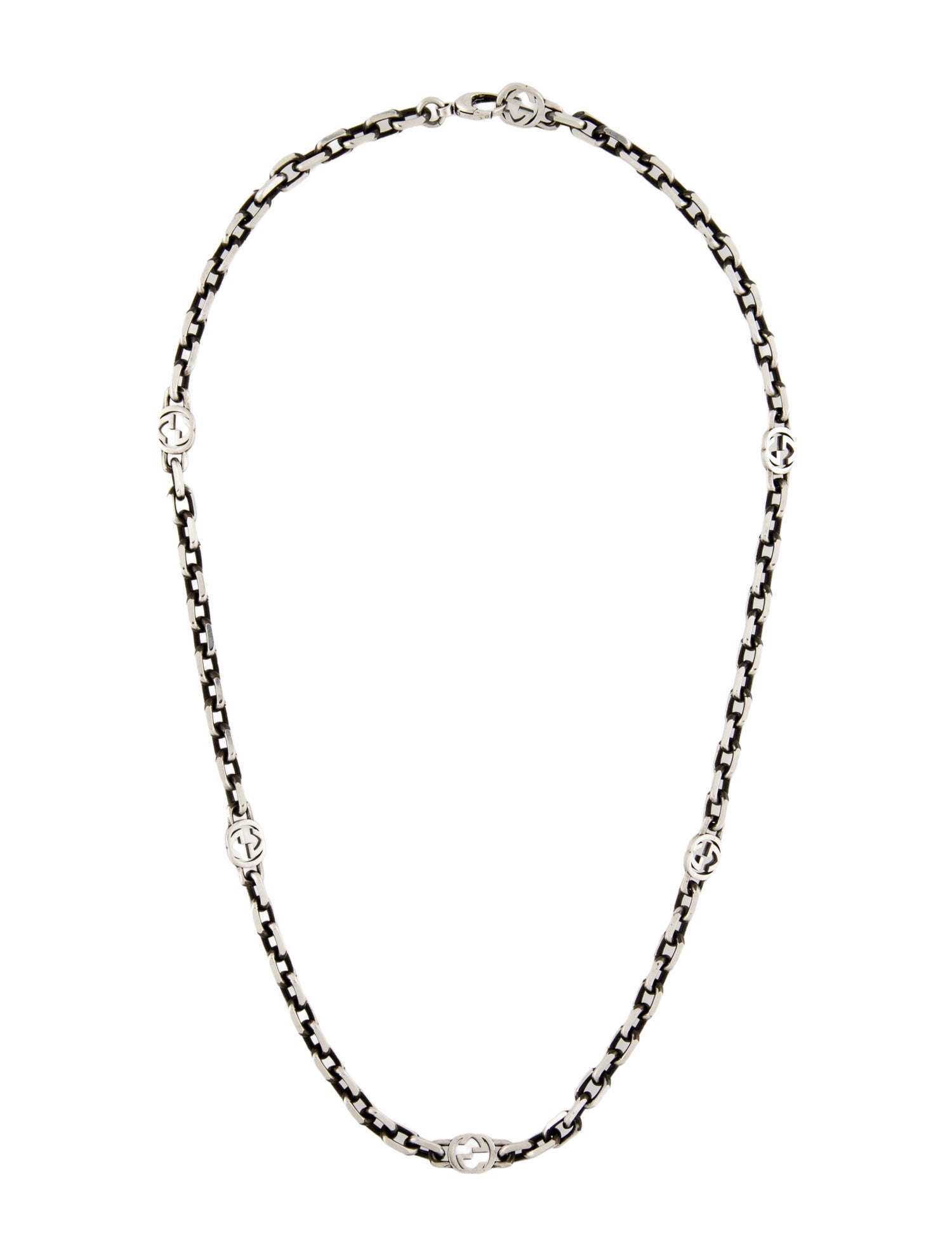 Gucci Interlocking G Chain Necklace
