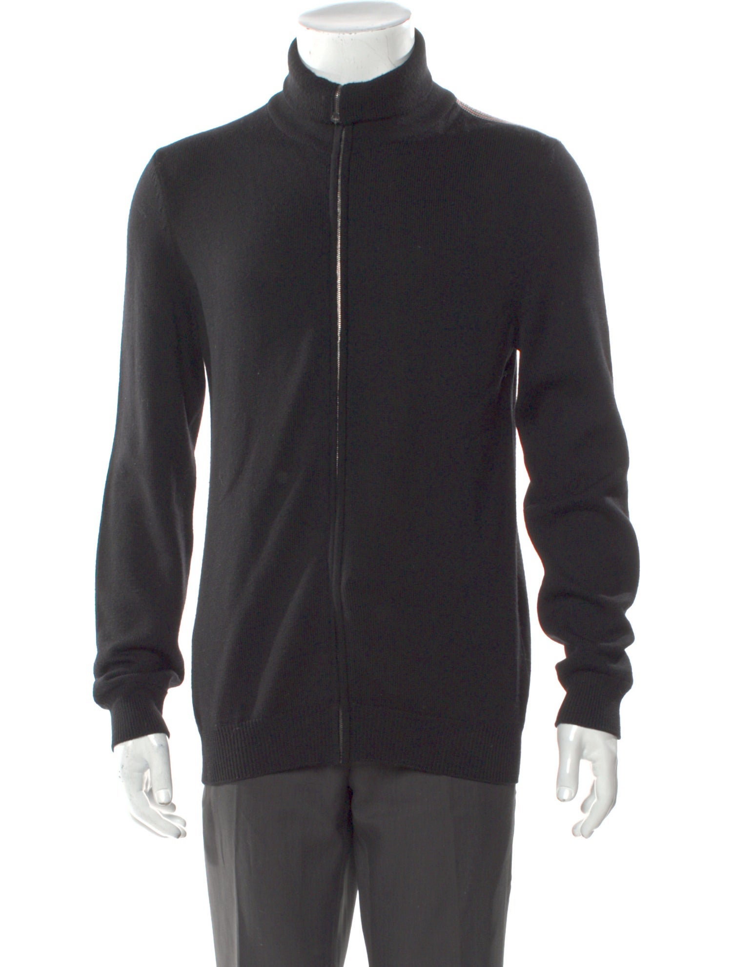 Gucci Web Accent Wool Cardigan