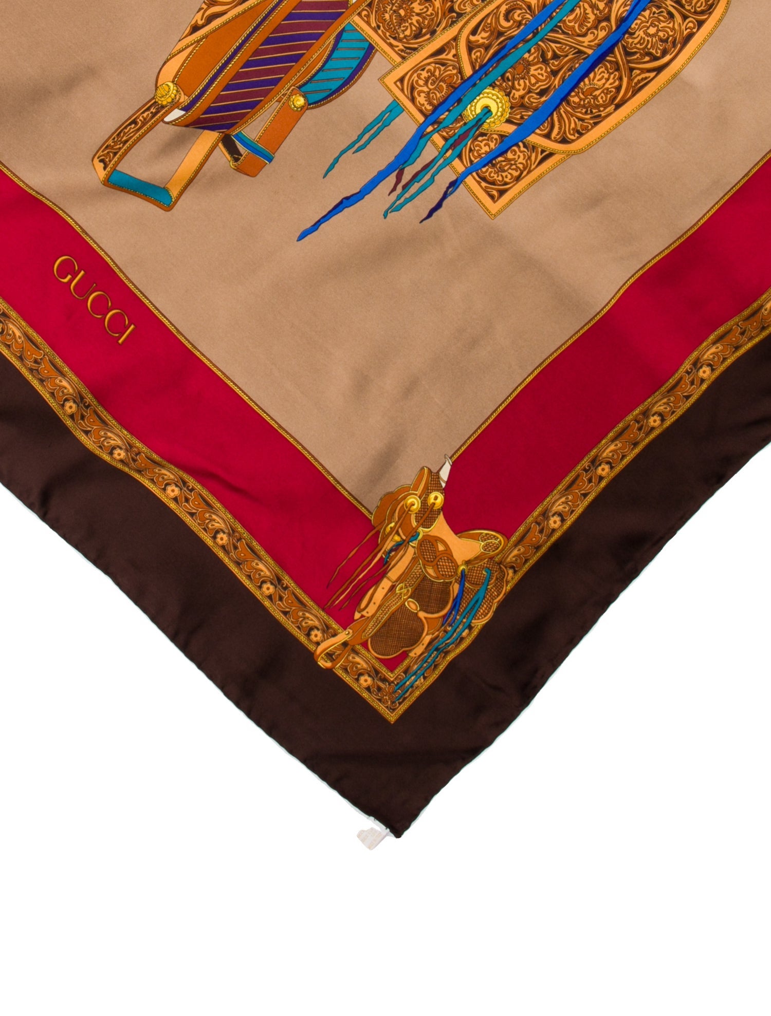 Gucci Silk Printed Scarf