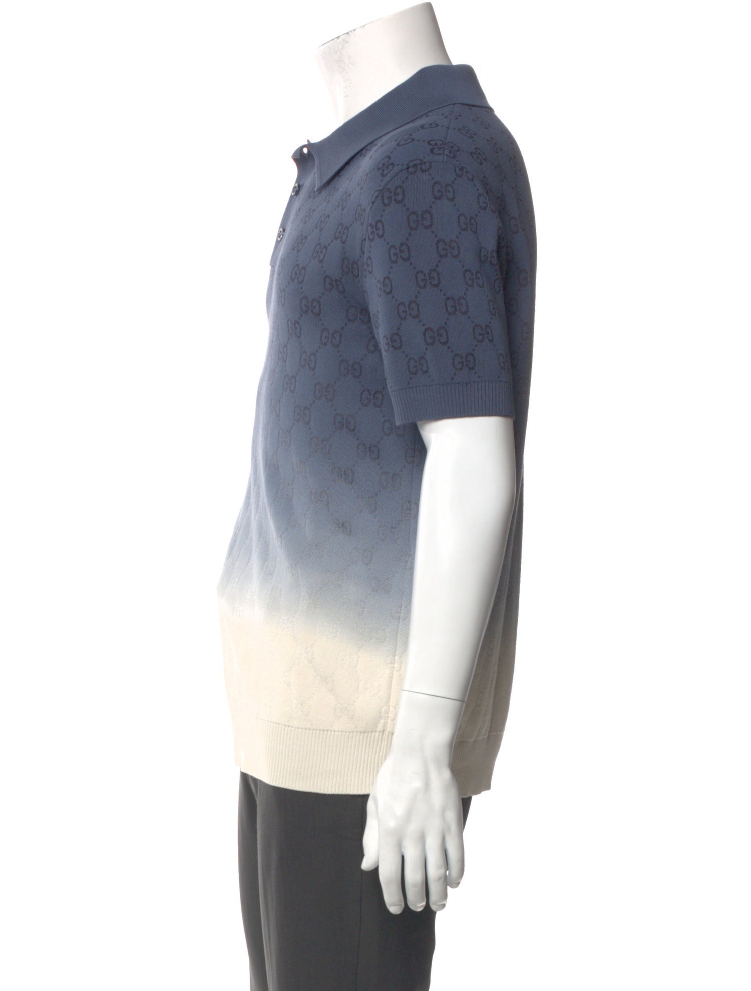 Gucci 2024 GG Logo Polo Shirt