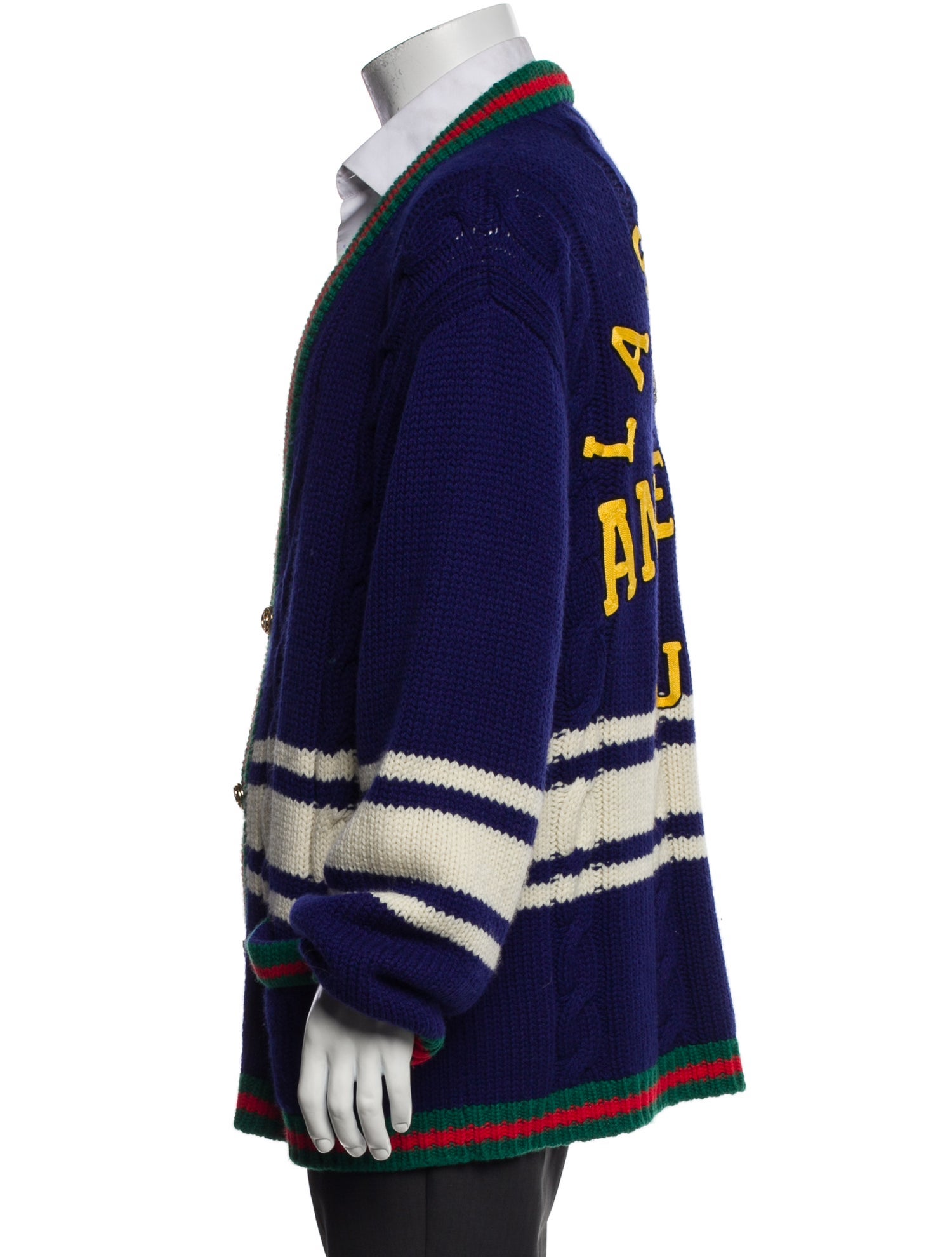 Gucci GG Logo Wool Cardigan