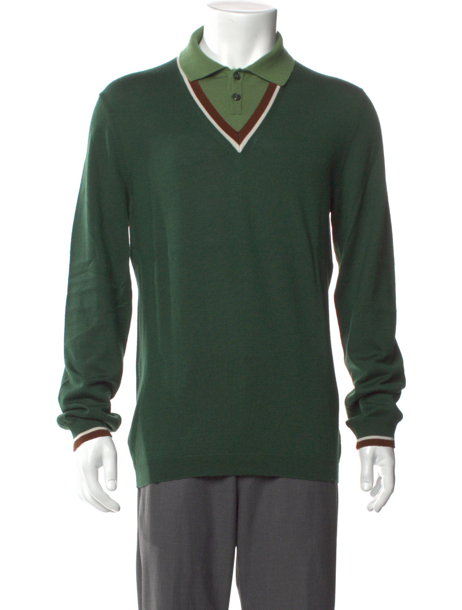 Gucci Vintage 2000's Polo Sweater