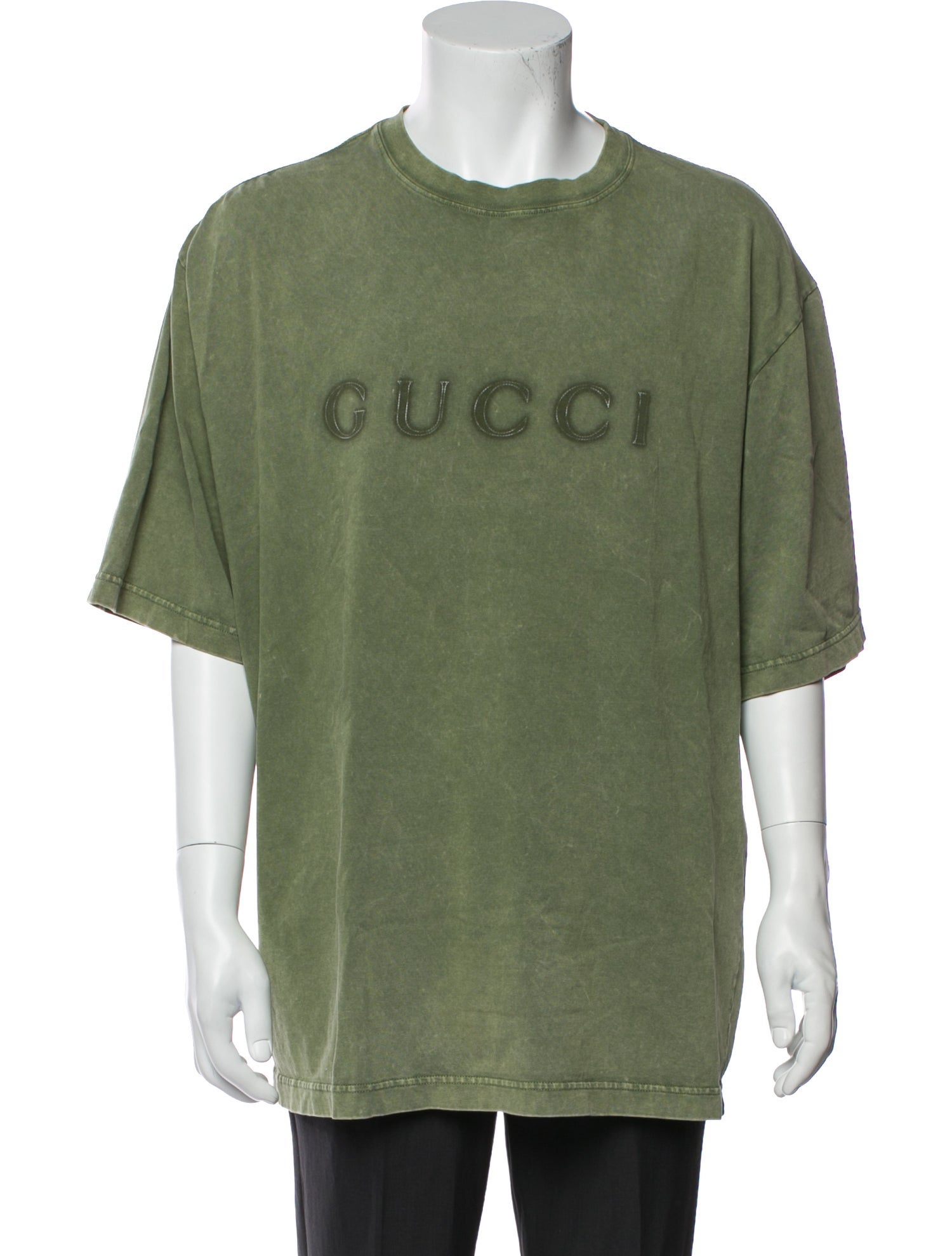 Gucci Graphic Print Crew Neck T-Shirt