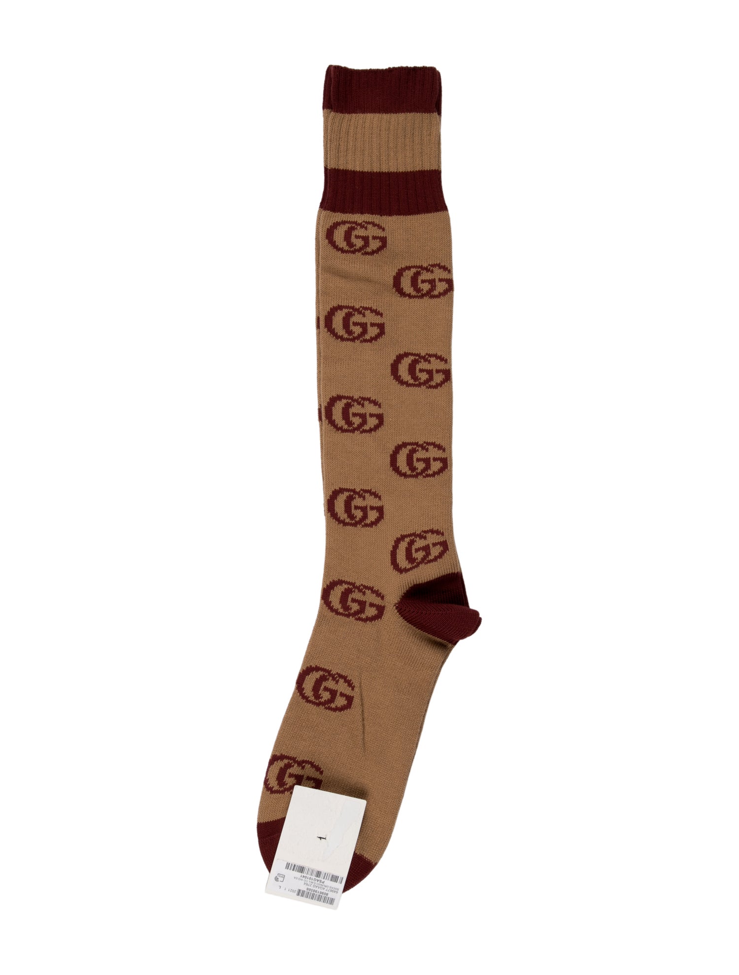 Gucci Multi Colored Knee High Socks w/Tags