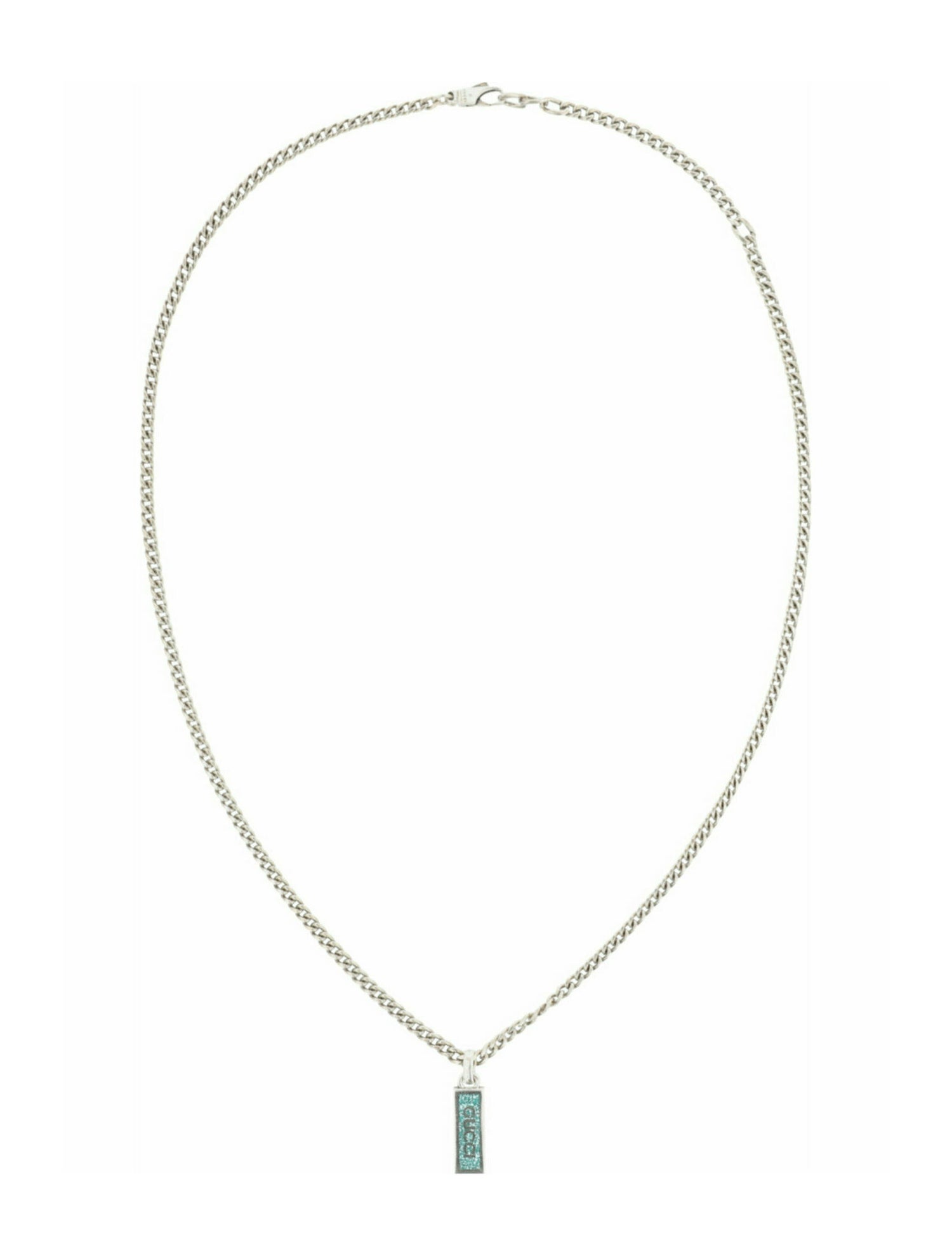 Gucci Sterling Silver Pendant Necklace