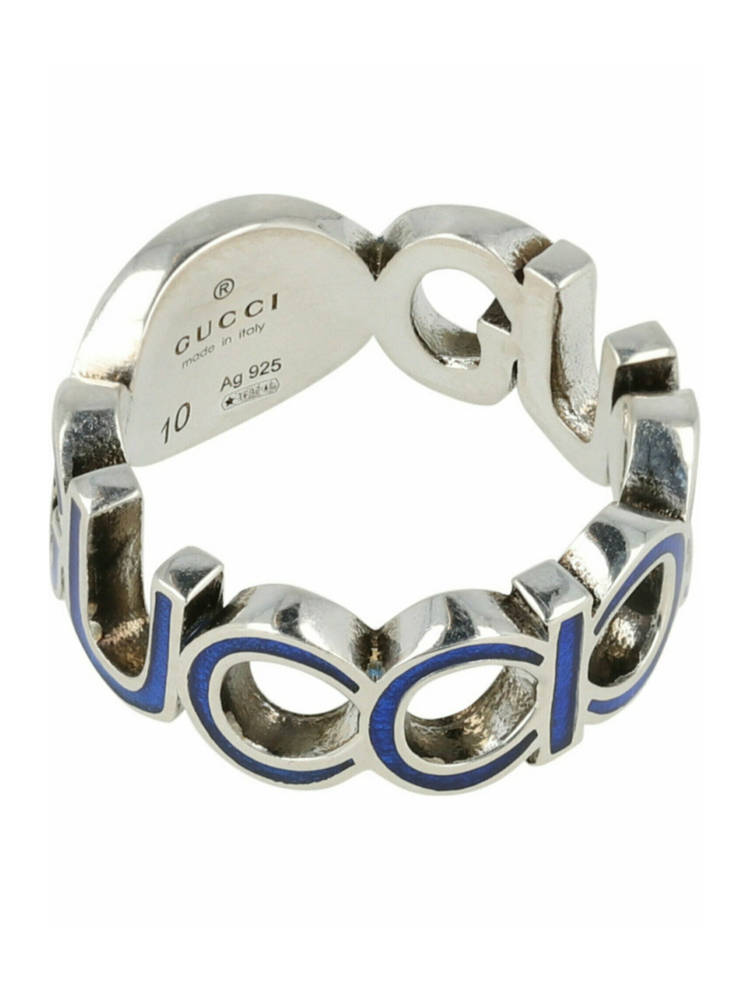 Gucci Sterling Silver Band