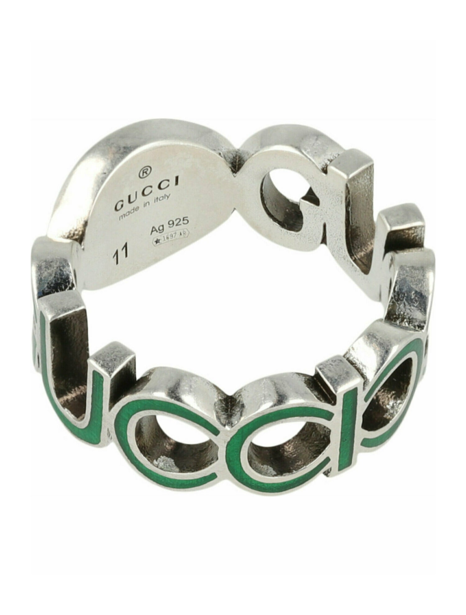 Gucci Sterling Silver Band
