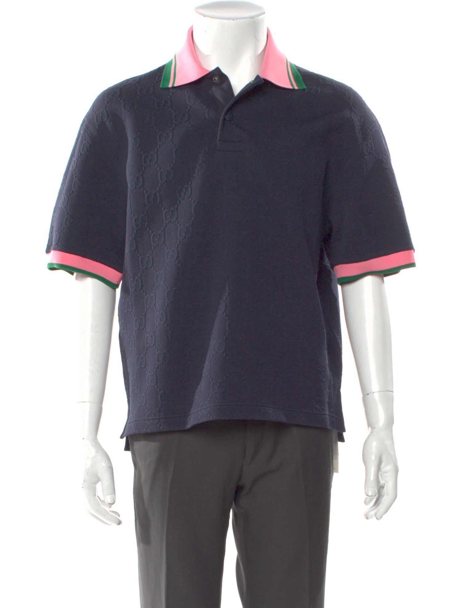 Gucci Crew Neck Short Sleeve Polo Shirt