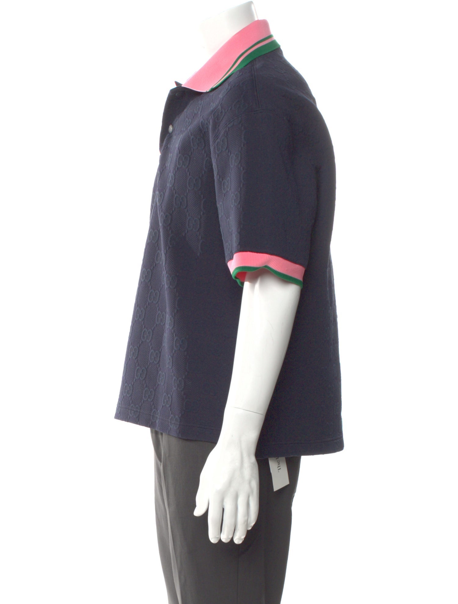 Gucci Crew Neck Short Sleeve Polo Shirt