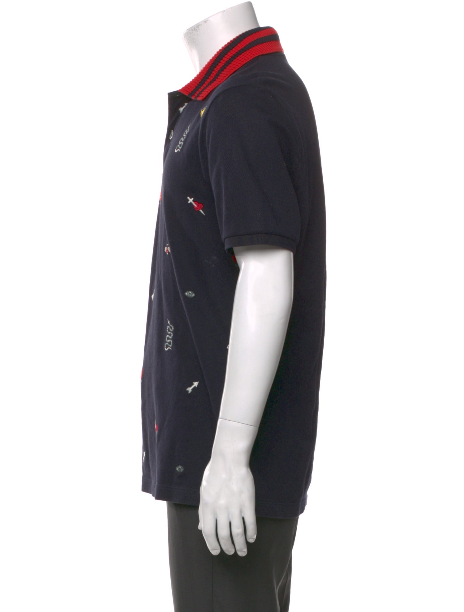 Gucci Kingsnake Printed Polo Shirt