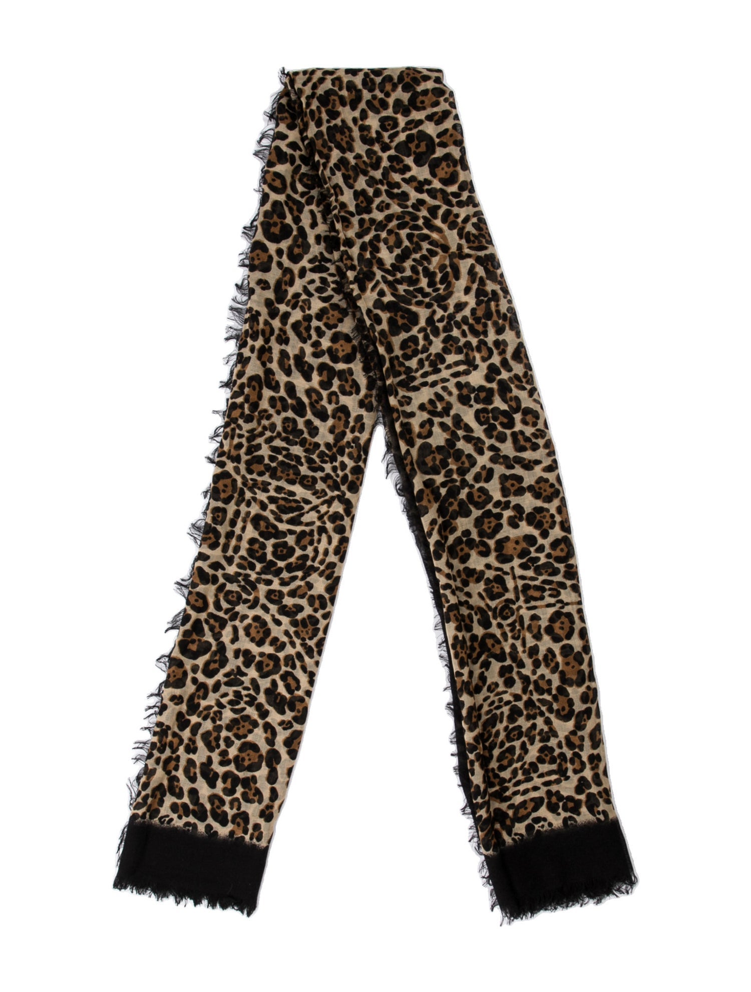 Gucci Silk Animal Print Shawl