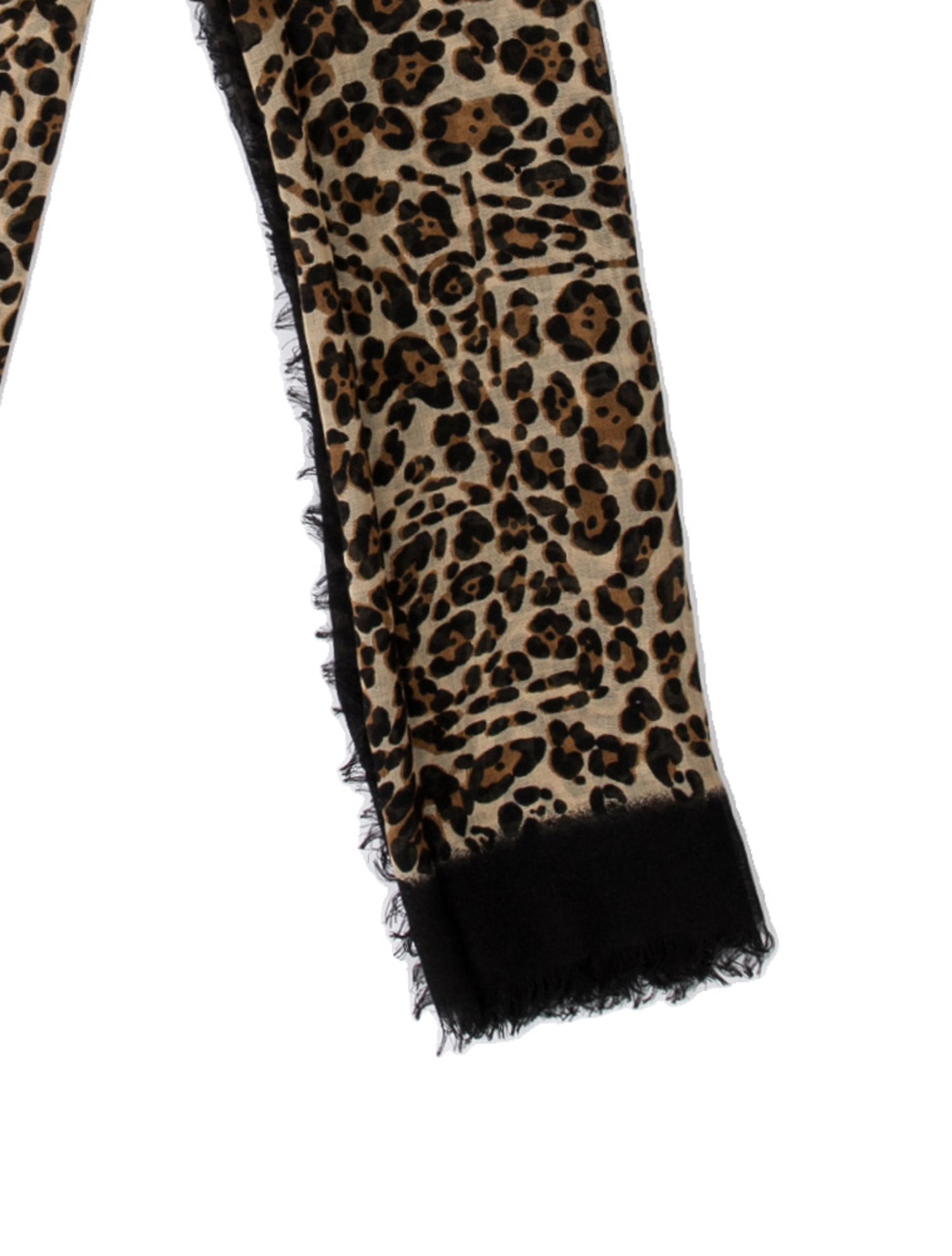 Gucci Silk Animal Print Shawl