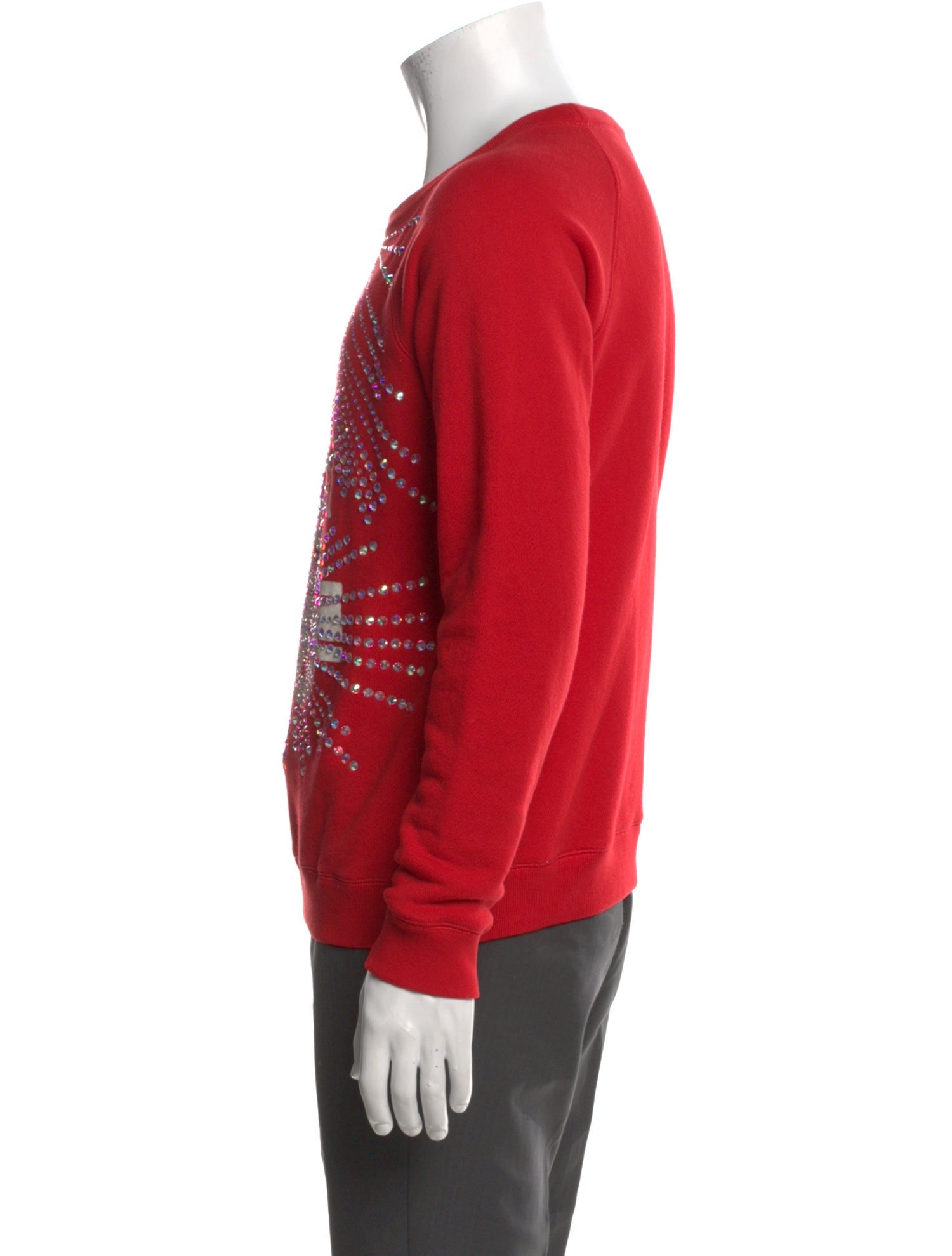 Gucci Graphic Print Crew Neck Pullover