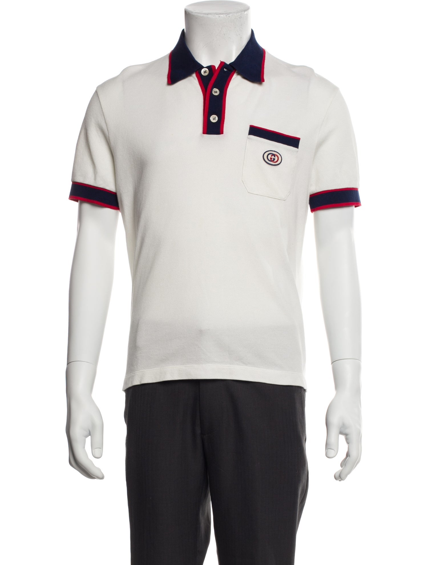 Gucci 2022 Interlocking G Logo Polo Shirt