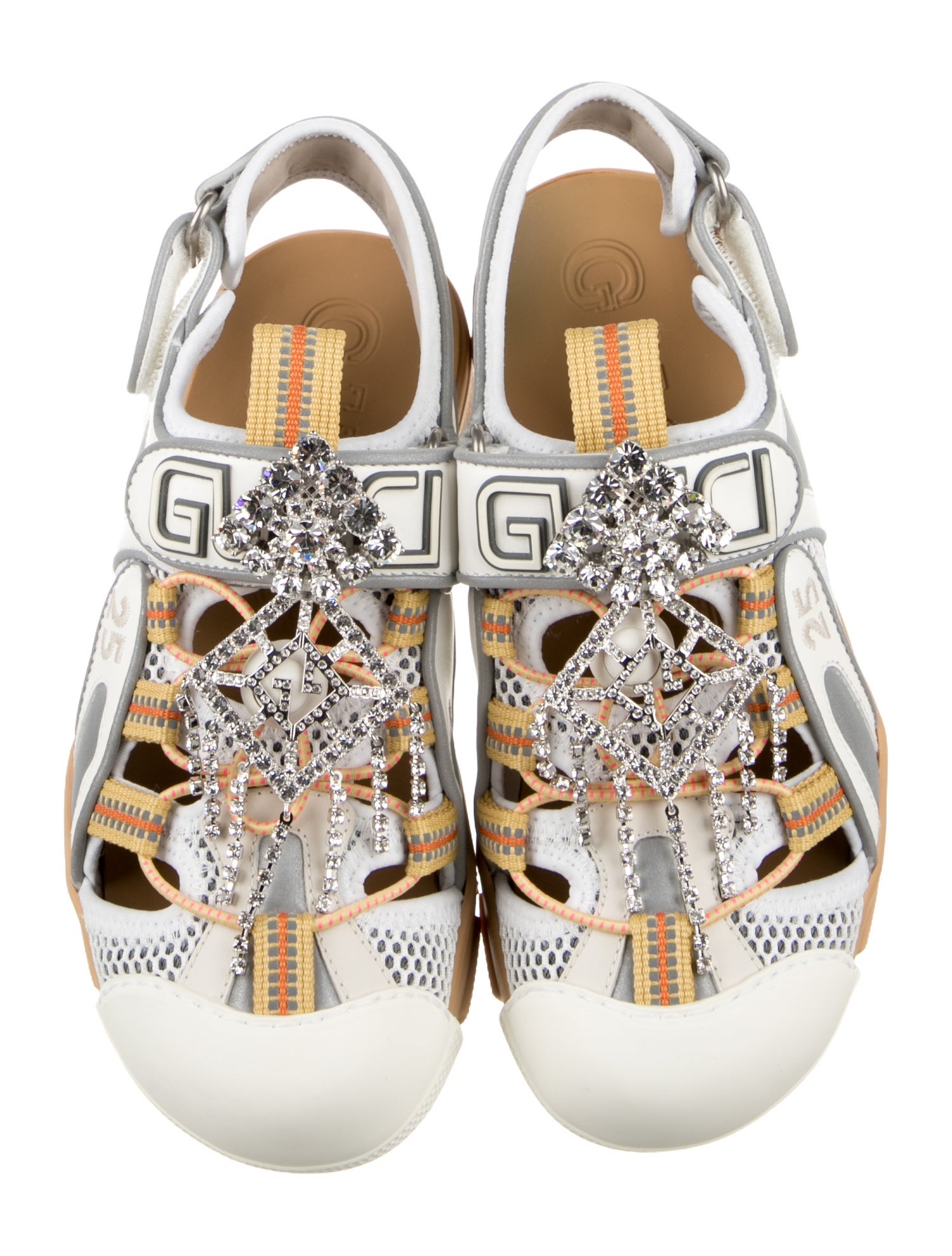 Gucci Girls' Tinsel Sport Sandals