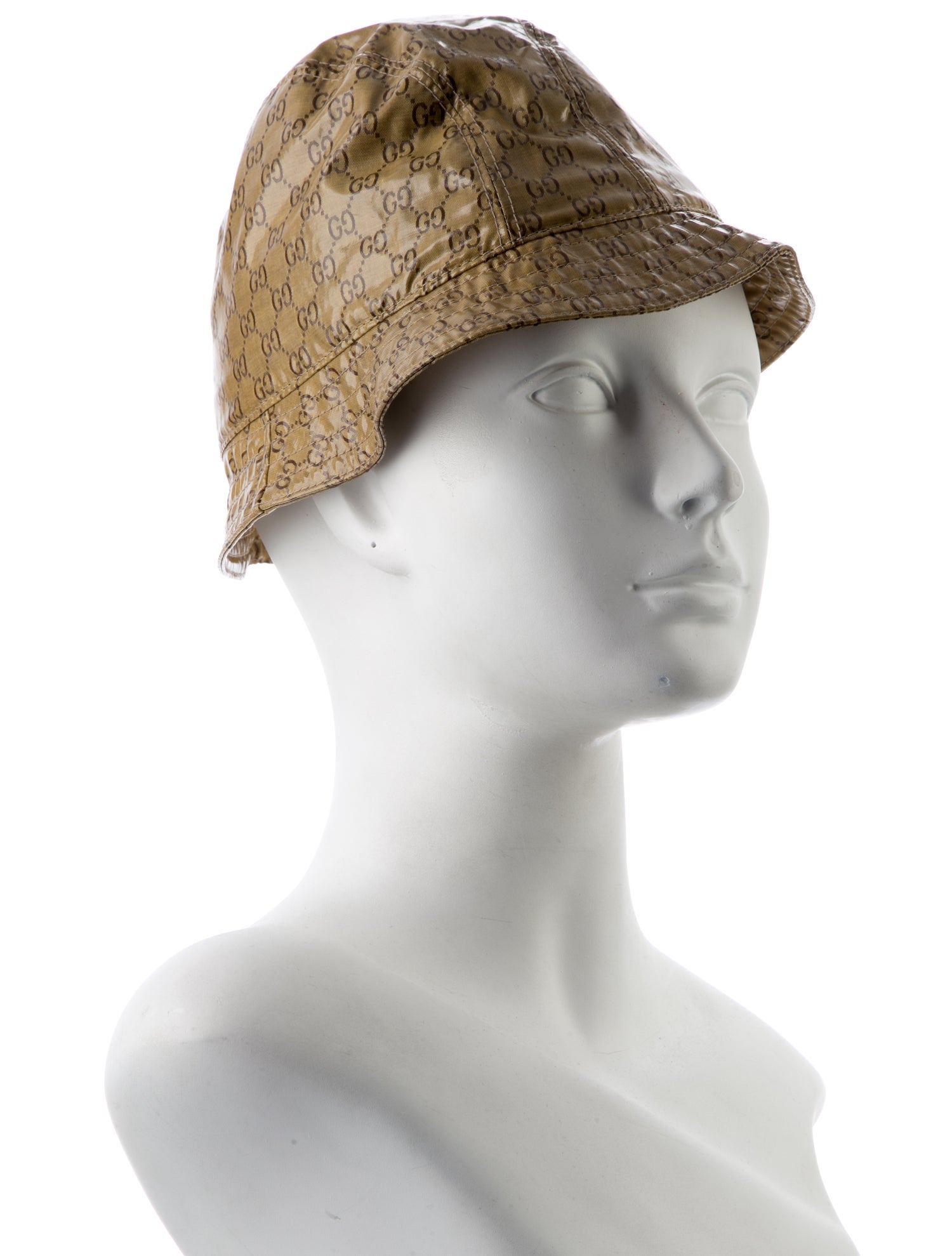 Gucci Leather Patterned Bucket Hat
