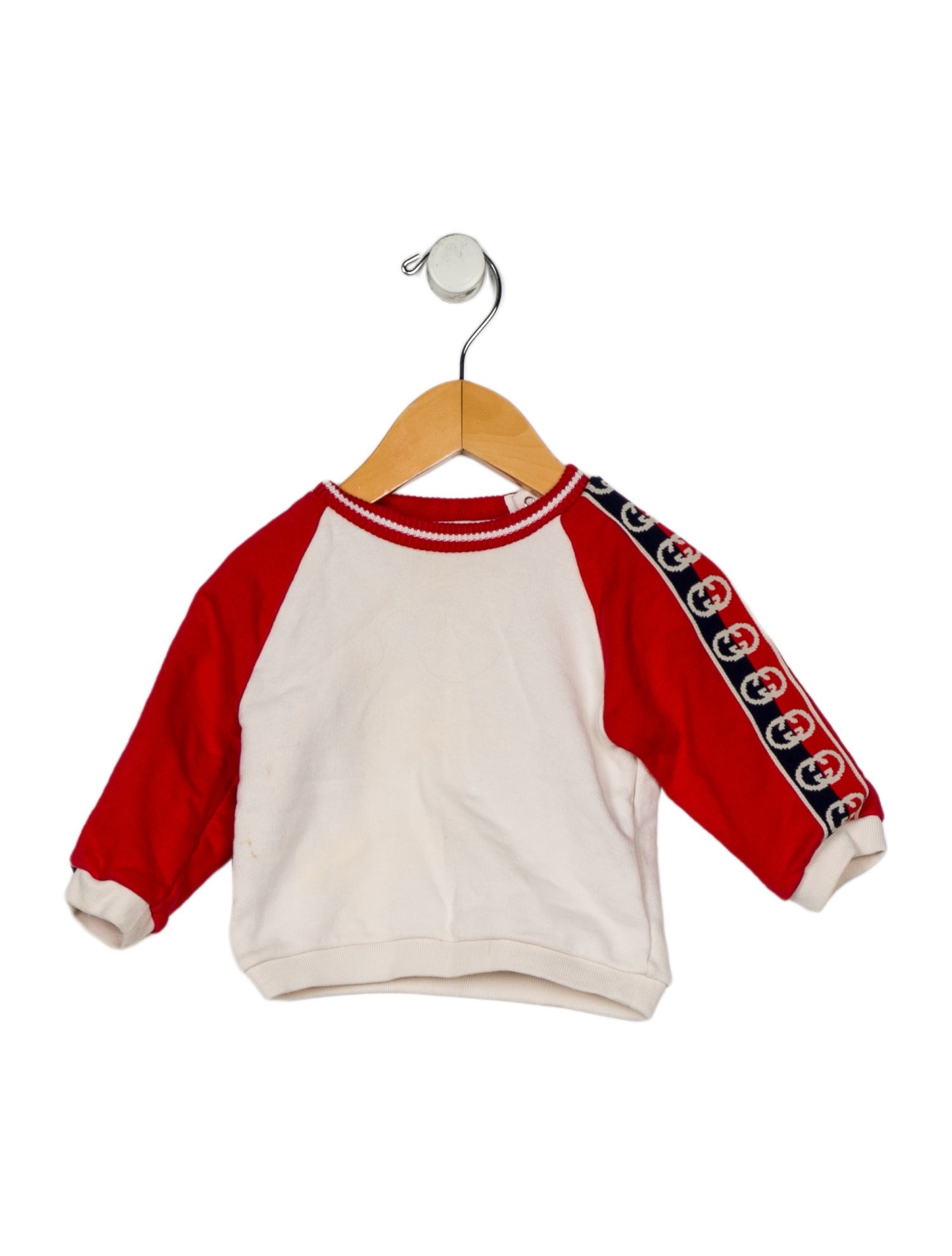 Gucci Girls' red sweater.