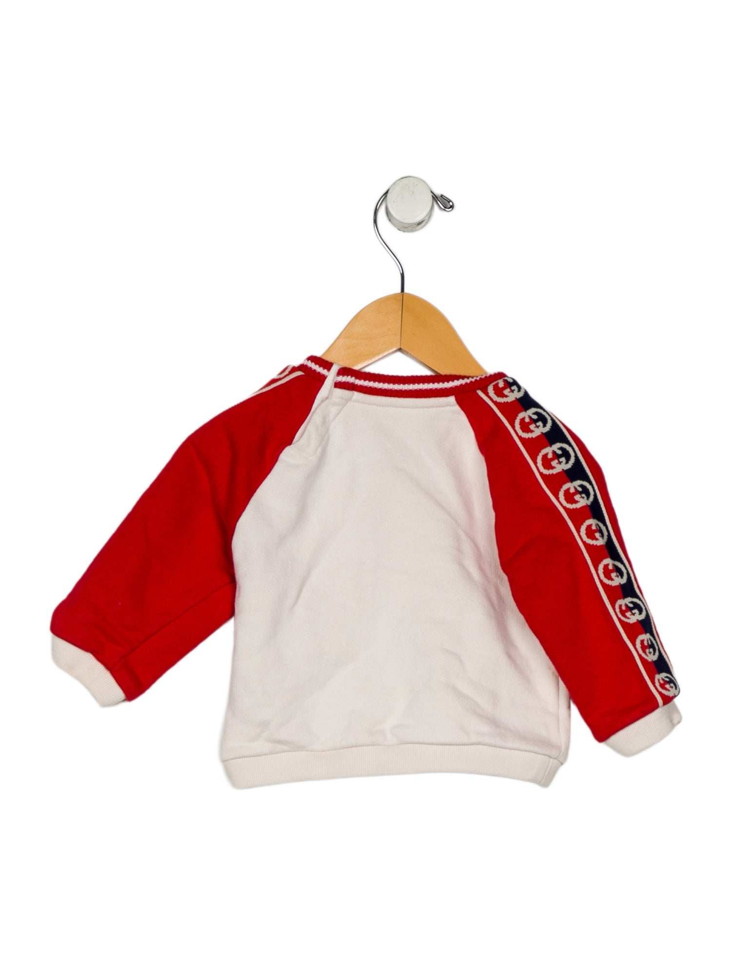 Gucci Girls' red sweater.