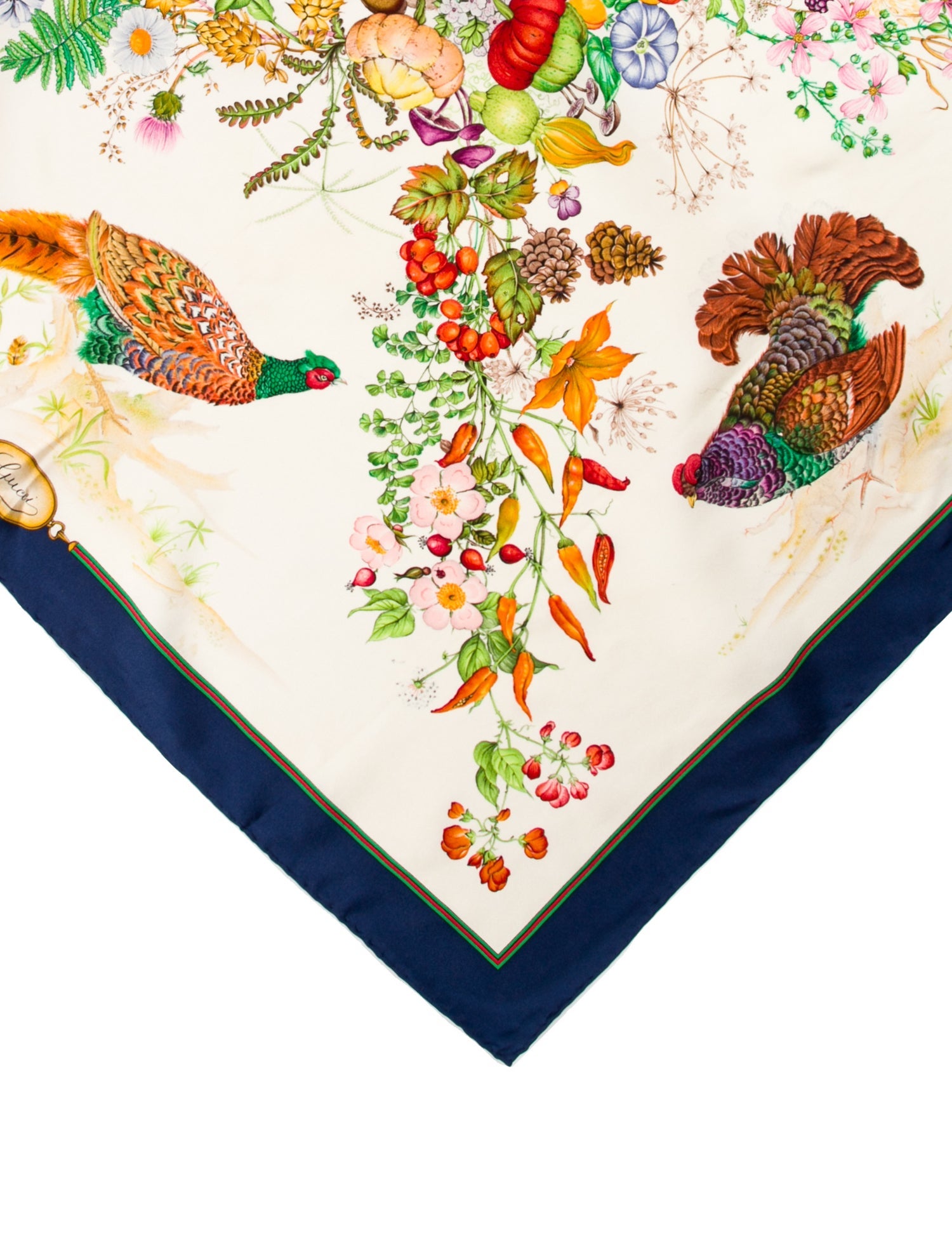 Gucci Silk Printed Scarf