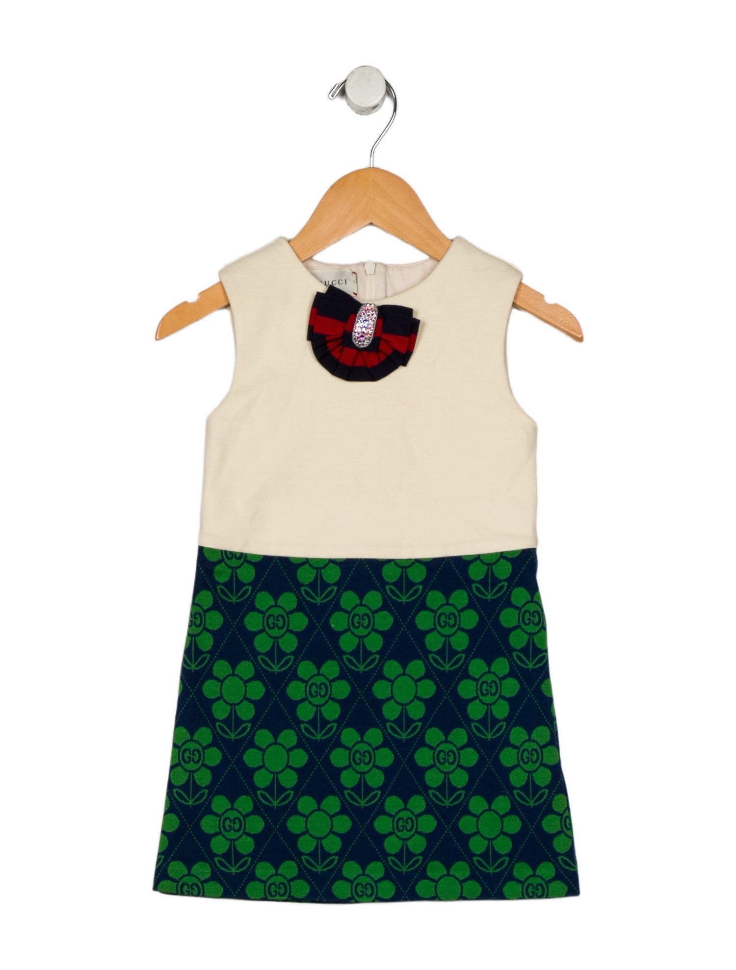 Gucci Toddler Girls' Patterned Sleeveless Dress