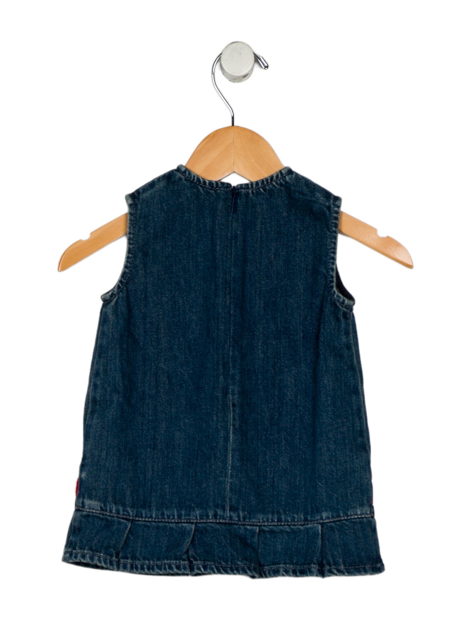 Gucci Infant Girls' Jean Sleeveless Dress