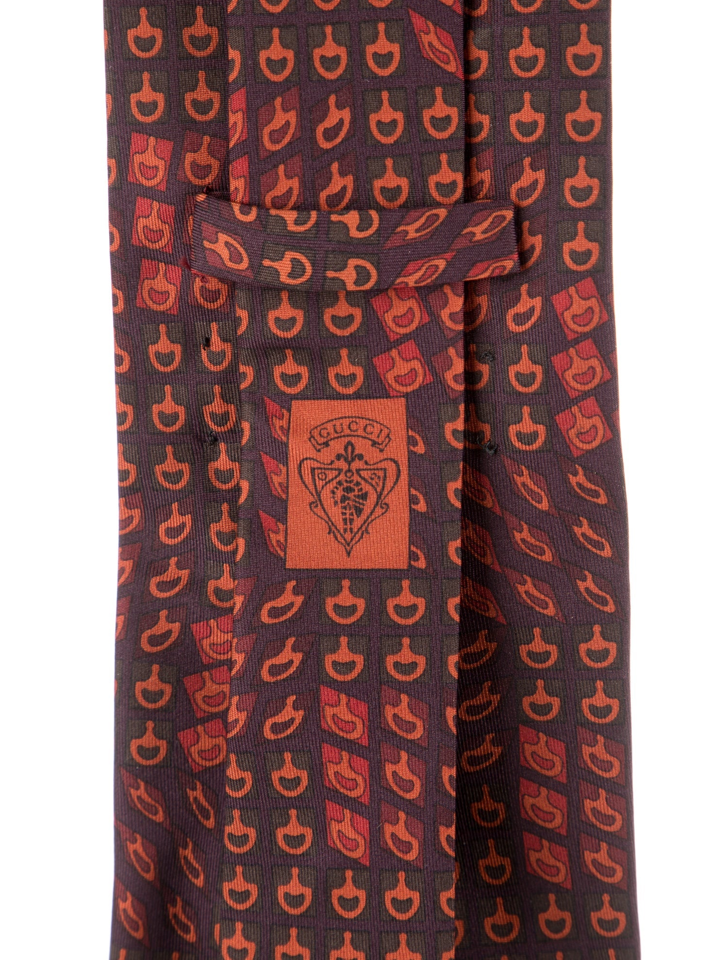 Gucci Silk Pattern Tie