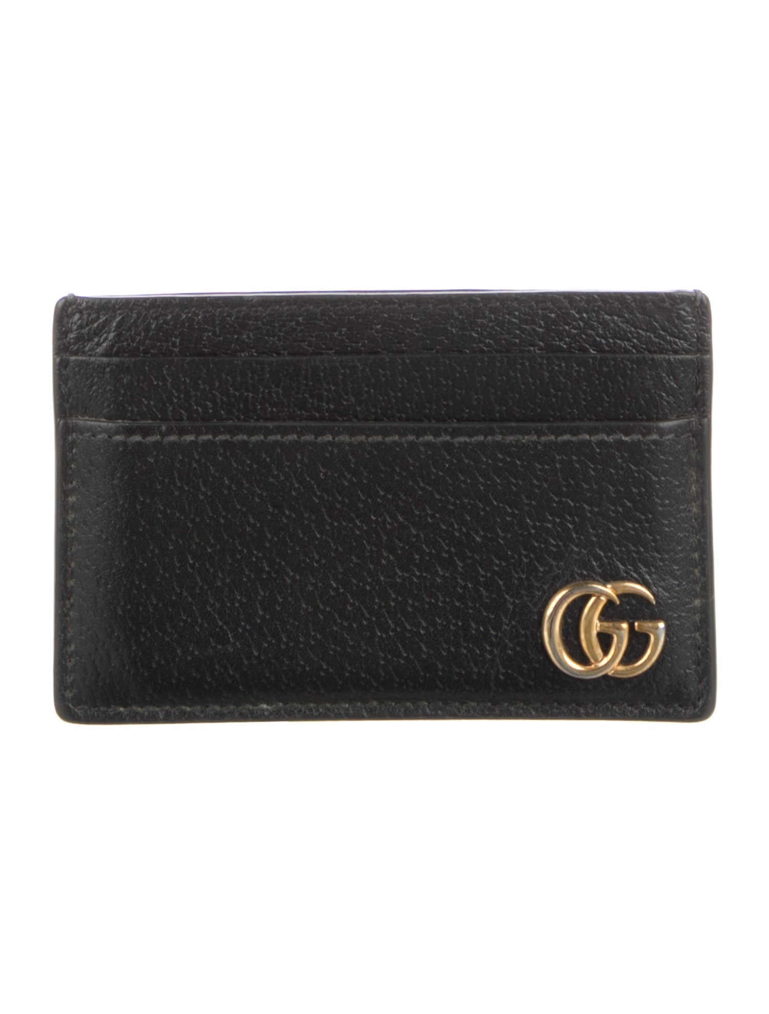 Gucci GG Marmont Card Case Double G Logo Card Holder