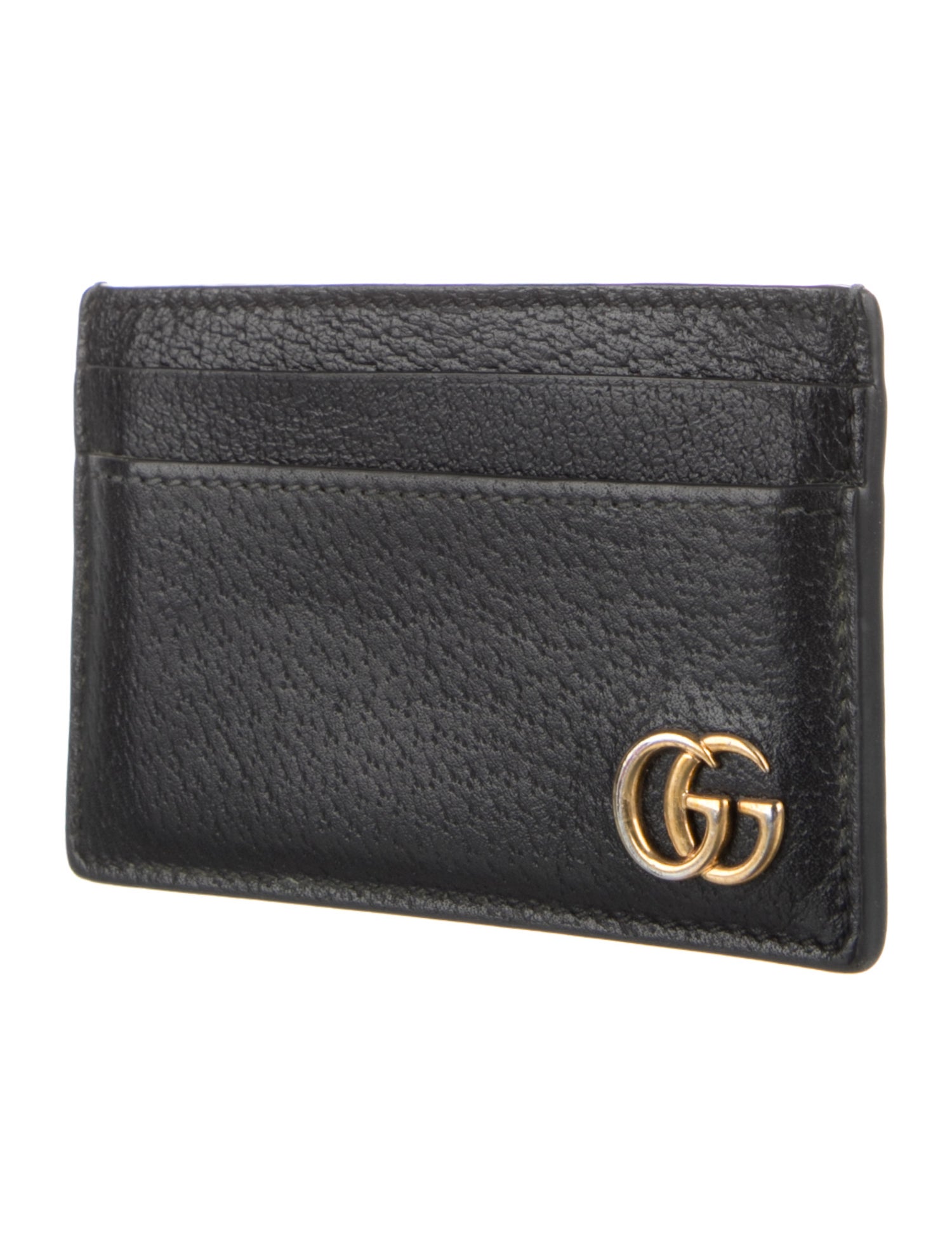 Gucci GG Marmont Card Case Double G Logo Card Holder