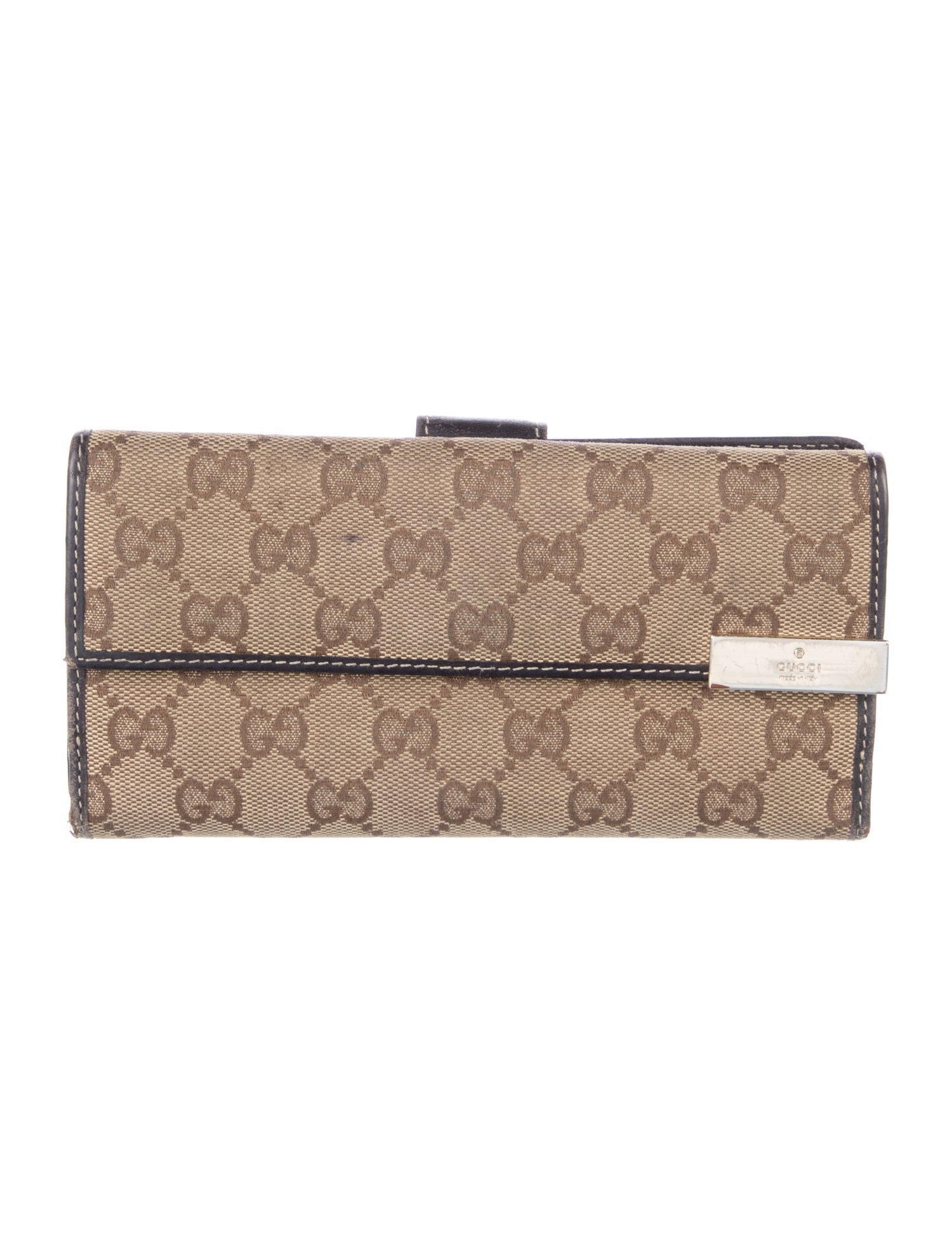 Gucci Continental Wallet GG Canvas Continental Wallet