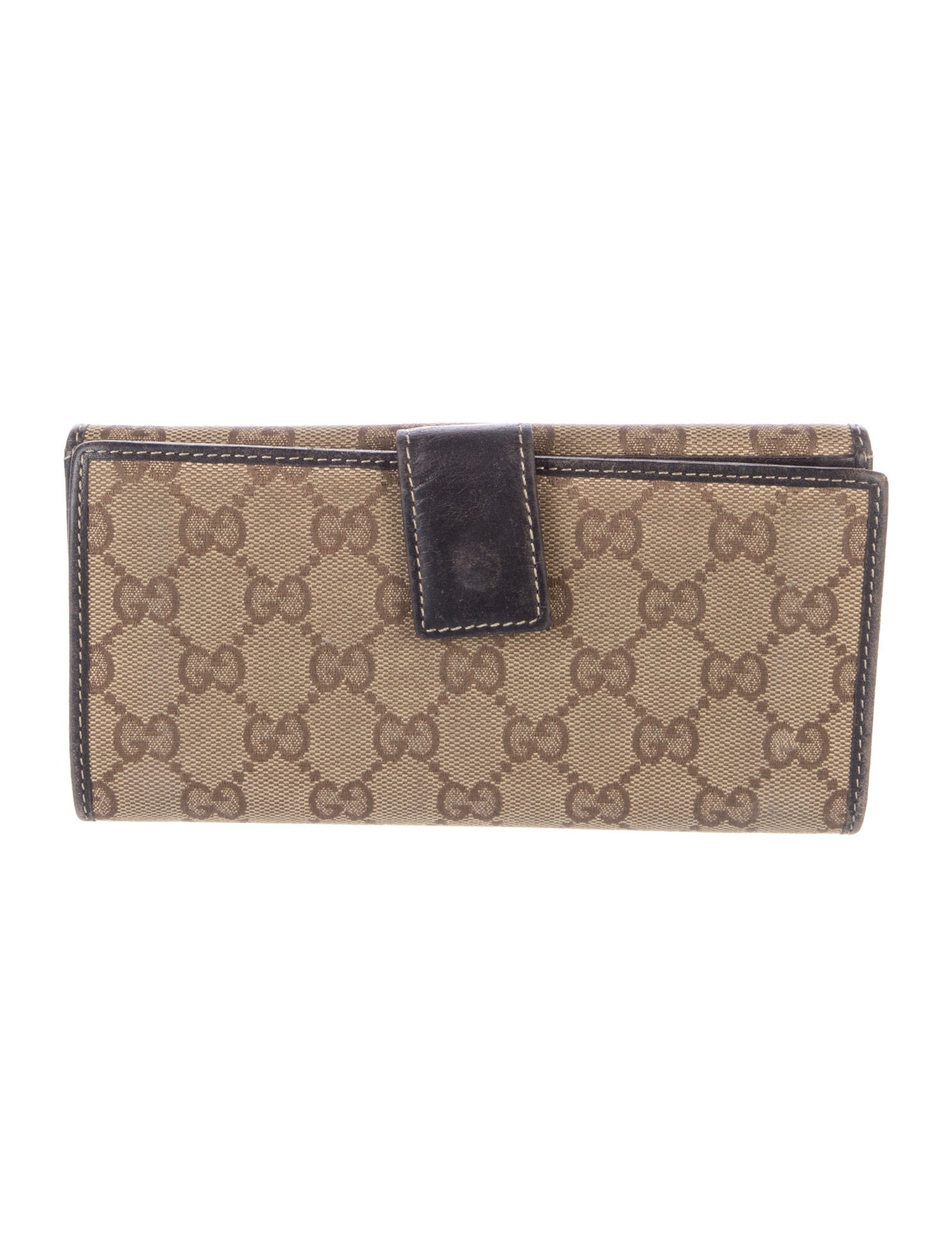 Gucci Continental Wallet GG Canvas Continental Wallet