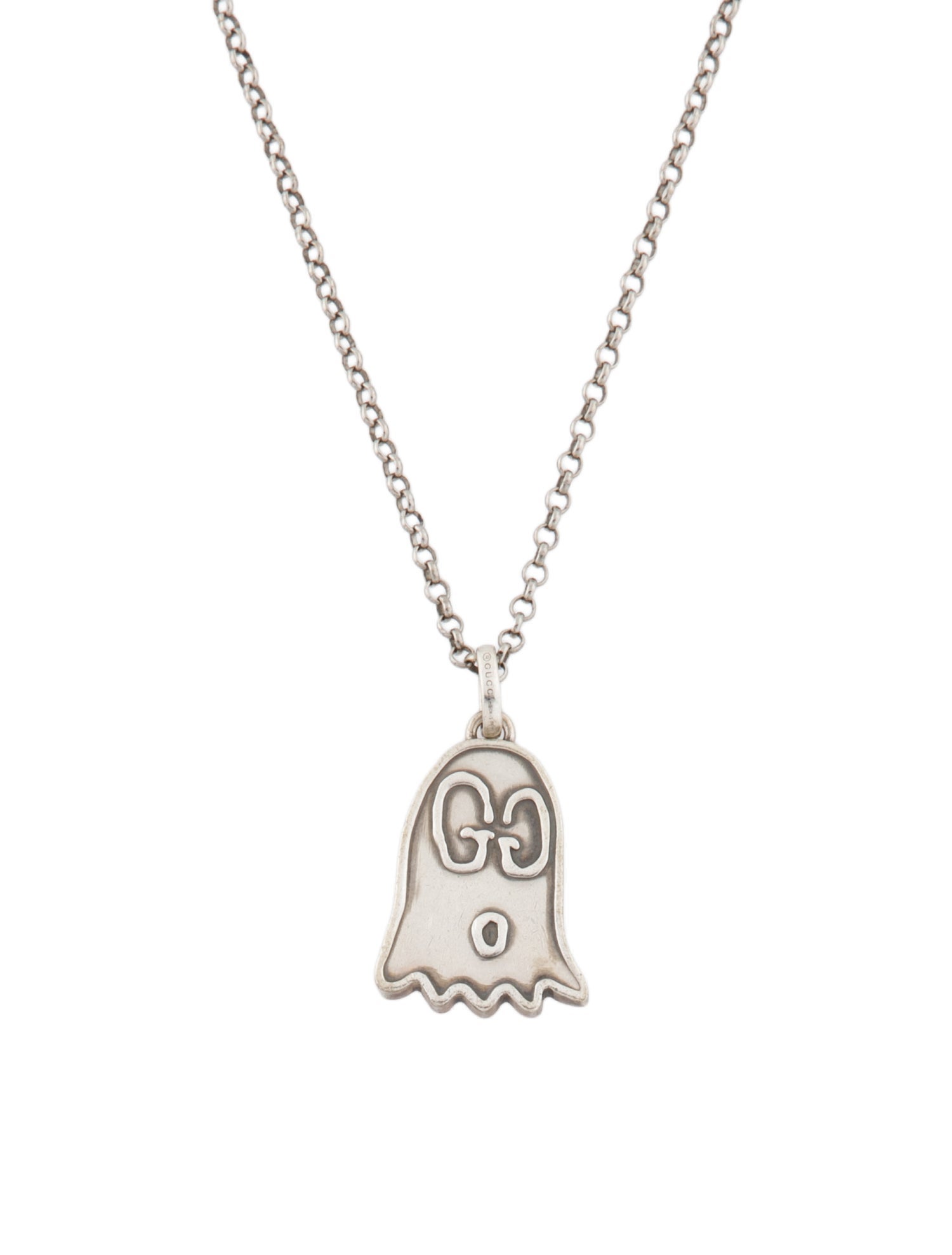 Gucci Ghost Pendant Necklace