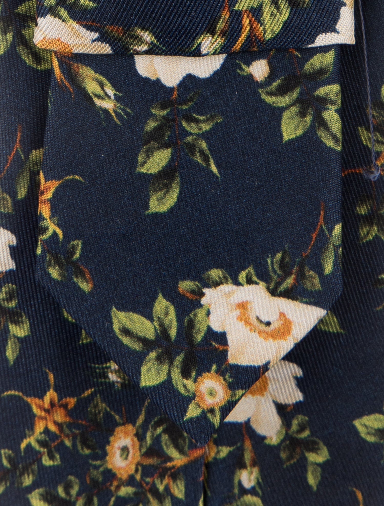 Gucci Floral Print Silk Tie