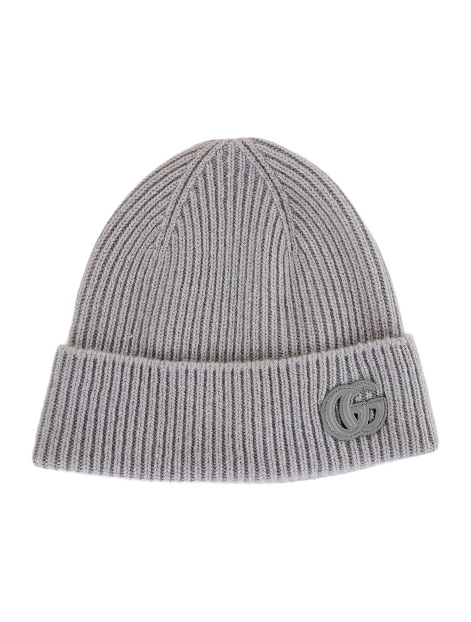 Gucci Cashmere Knit Beanie w/Tags - Grey Hats, Accessories 