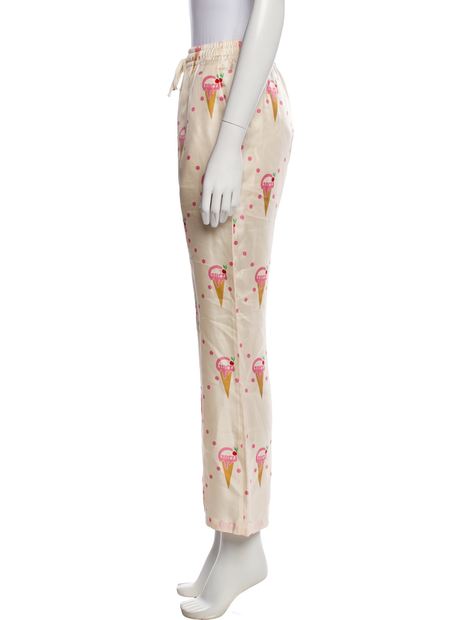 Gucci Silk Printed Pajamas