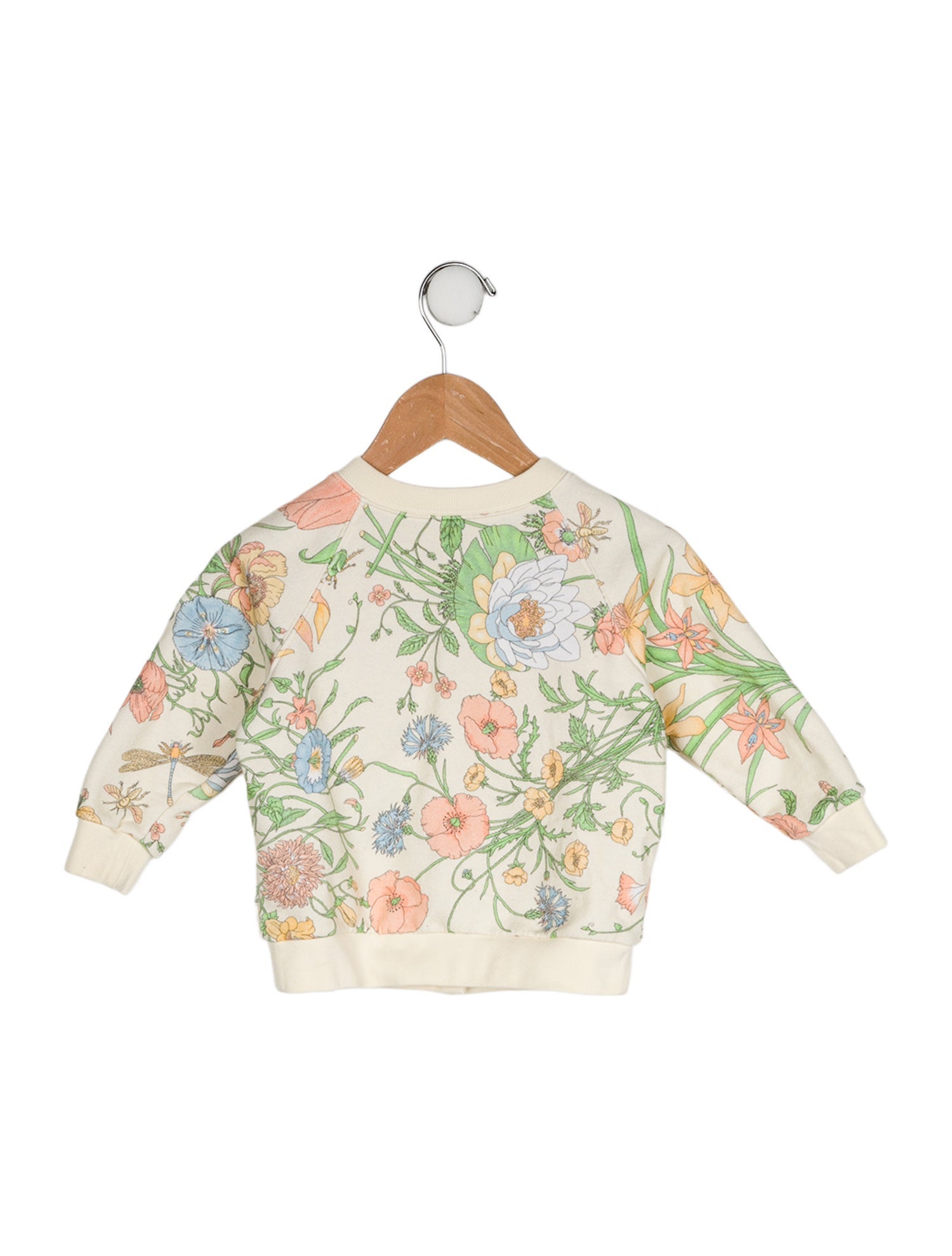 Gucci Infants' Tennis Flora Sweatshirt Cardigan