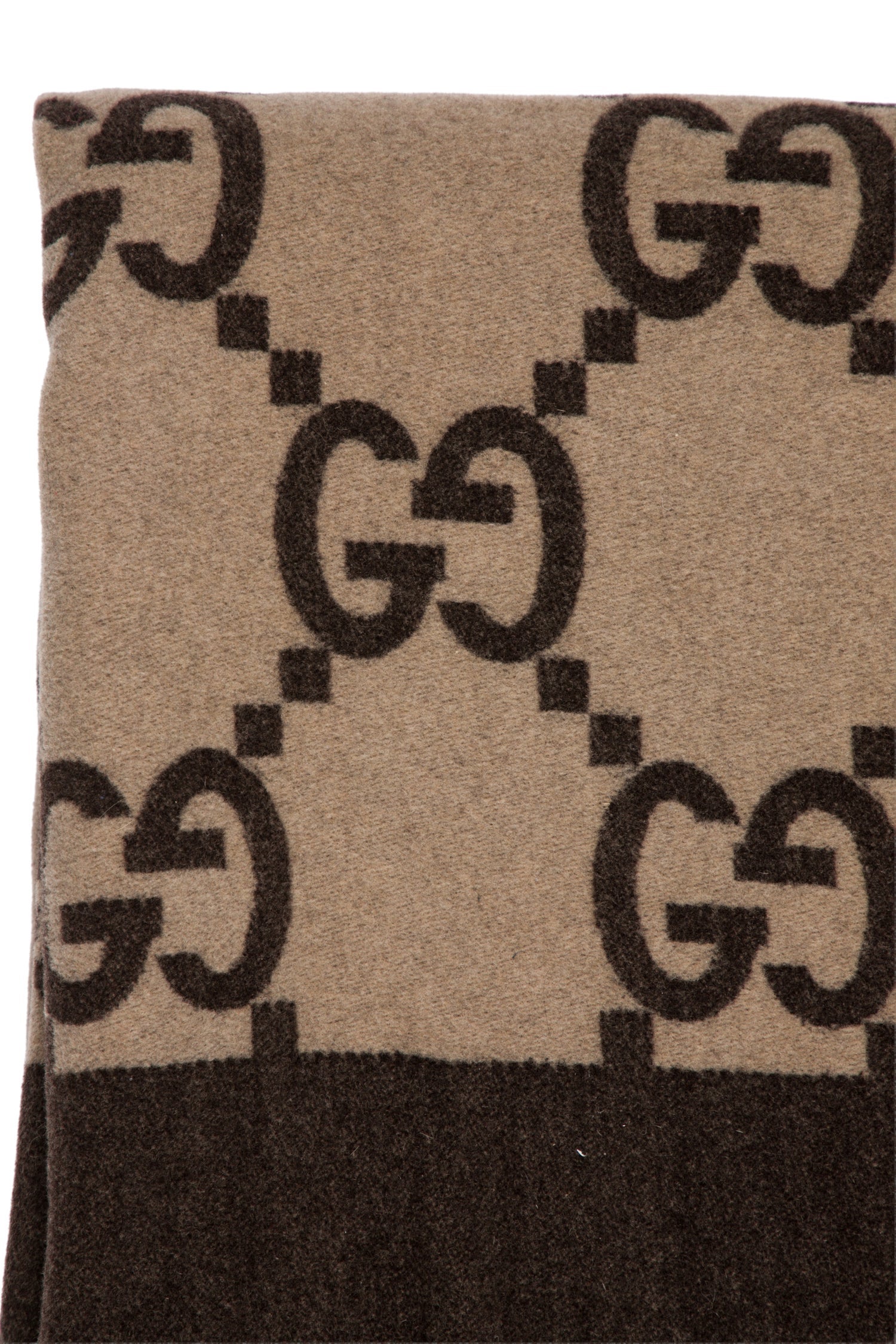 Gucci Jumbo GG Throw Blanket