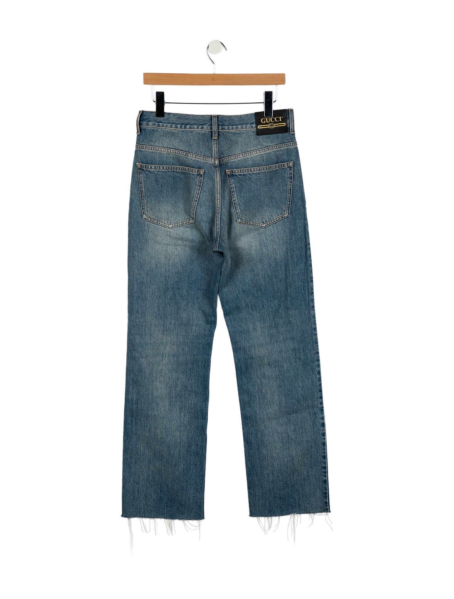 Gucci 2023 Straight-Leg Jeans w/ Tags