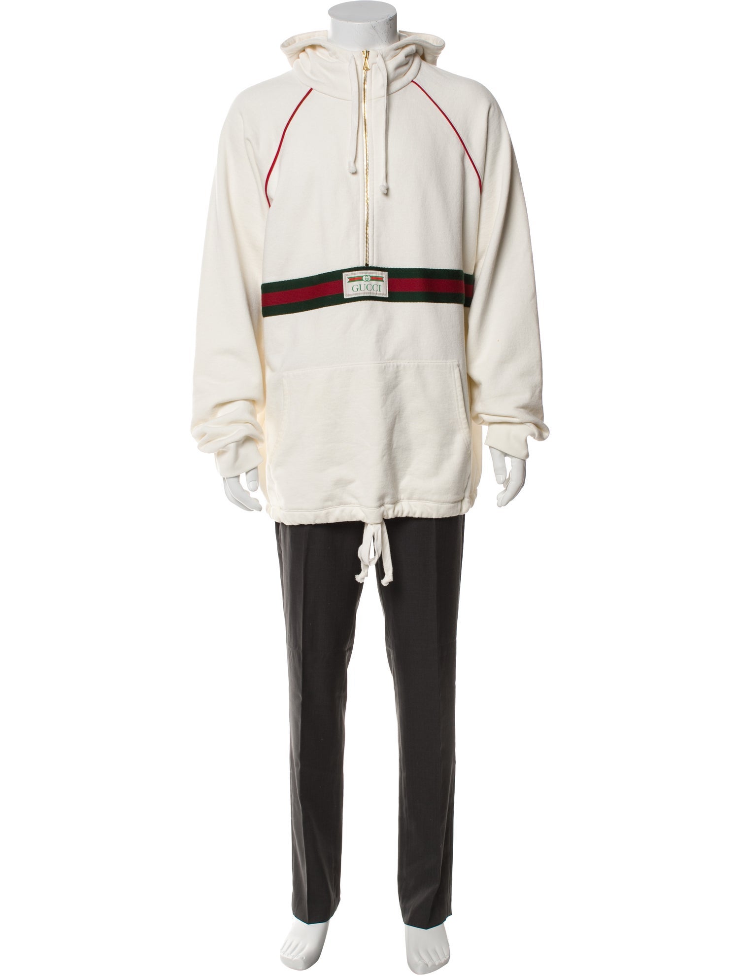 Gucci 2022 Web Accent Hoodie