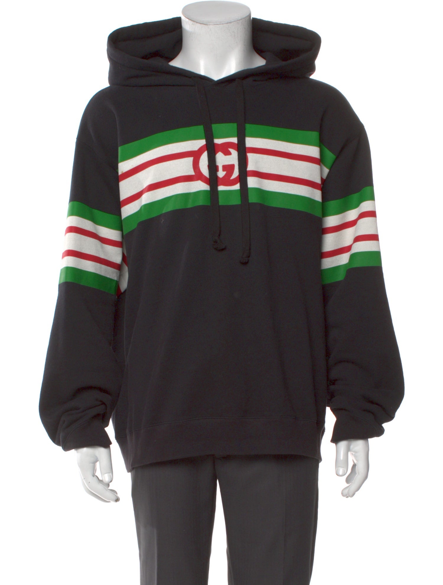 Gucci 2021 Web Accent Hoodie