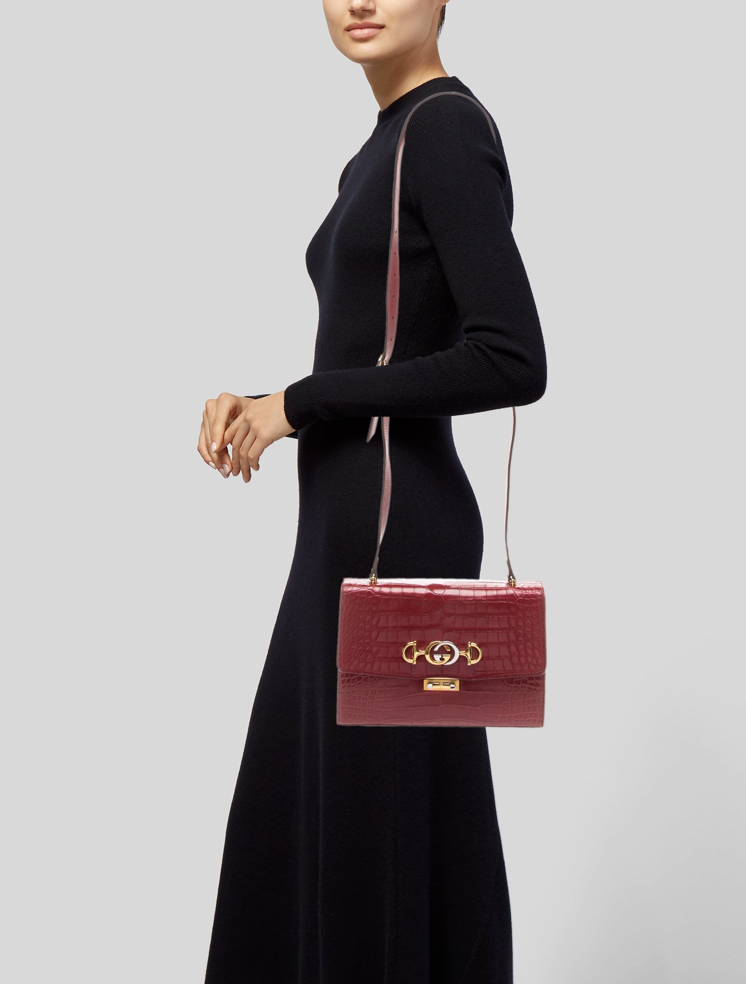 Gucci Crocodile Zumi Small