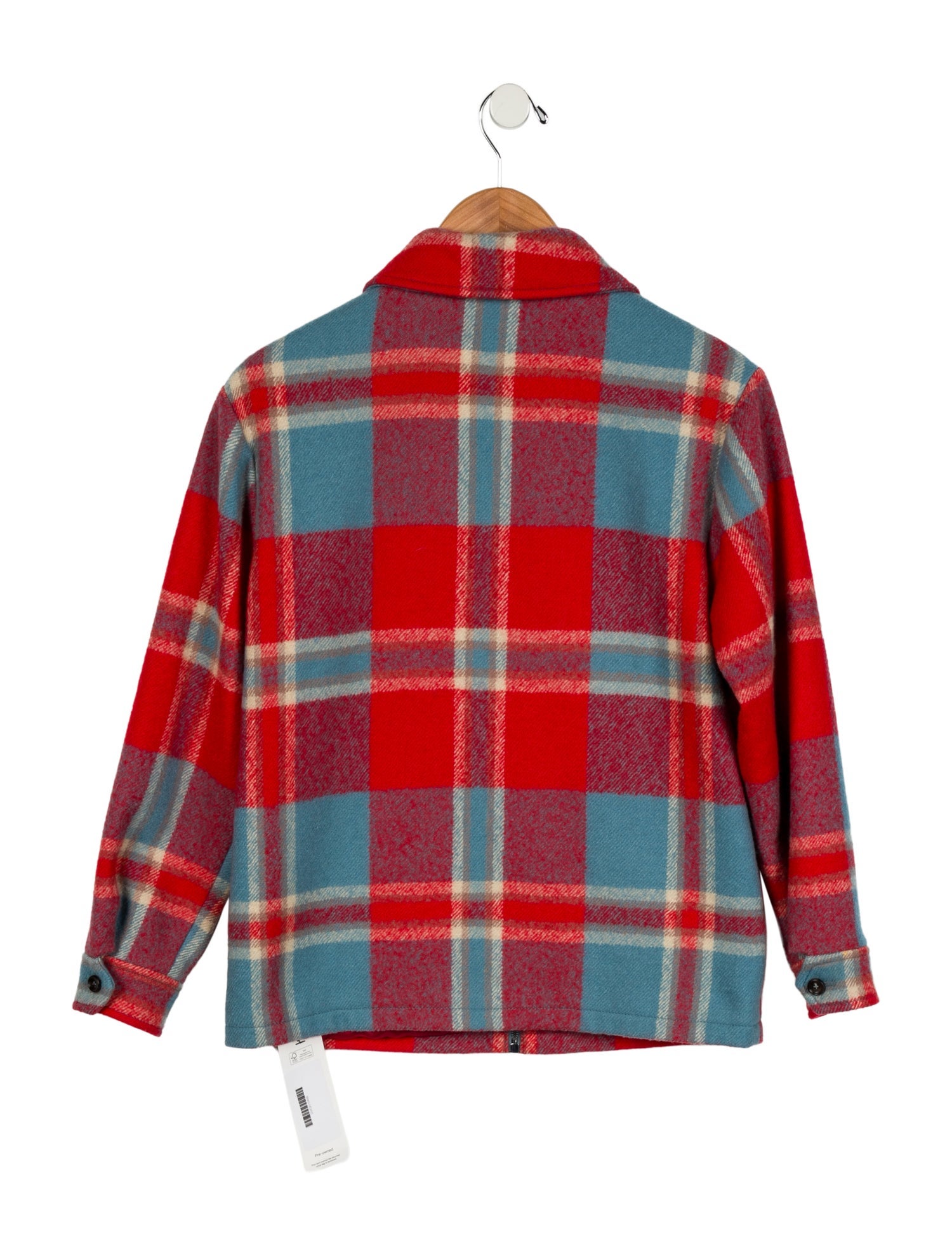 Gucci Boys' Plaid Print Wool Coat