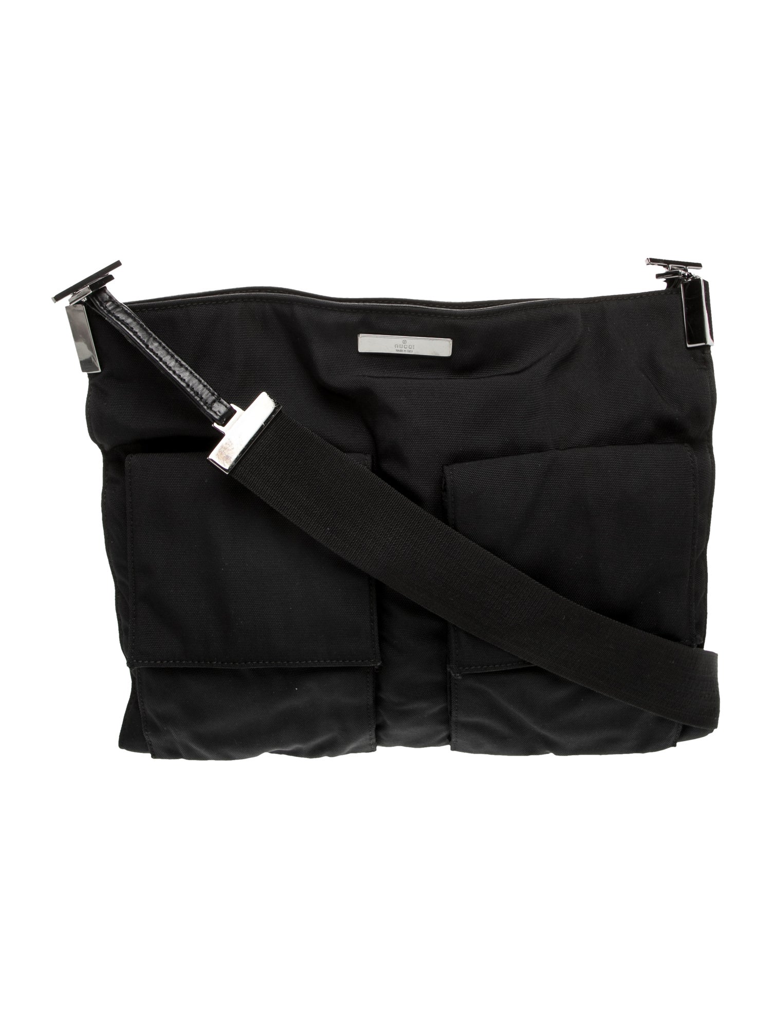 Gucci Nylon Messenger Bag