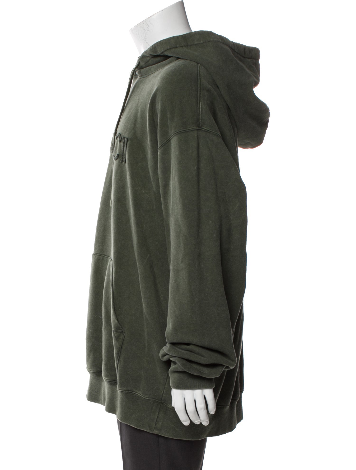 Gucci Graphic Print Crew Neck Hoodie