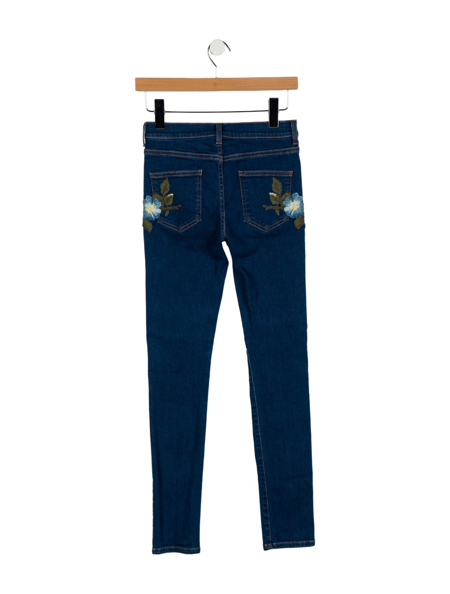 Gucci Mid-Rise Skinny Leg Jeans