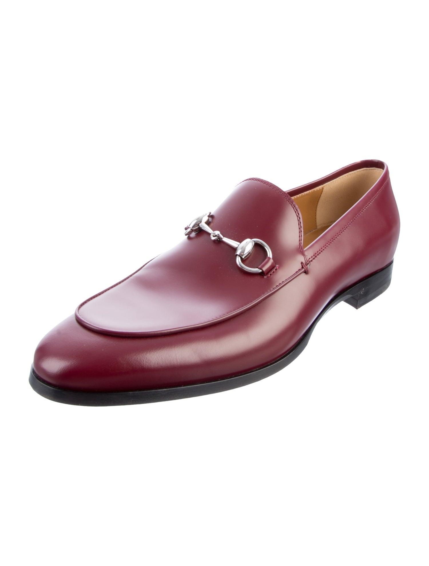 Gucci 1955 Horsebit Accent Leather Loafers