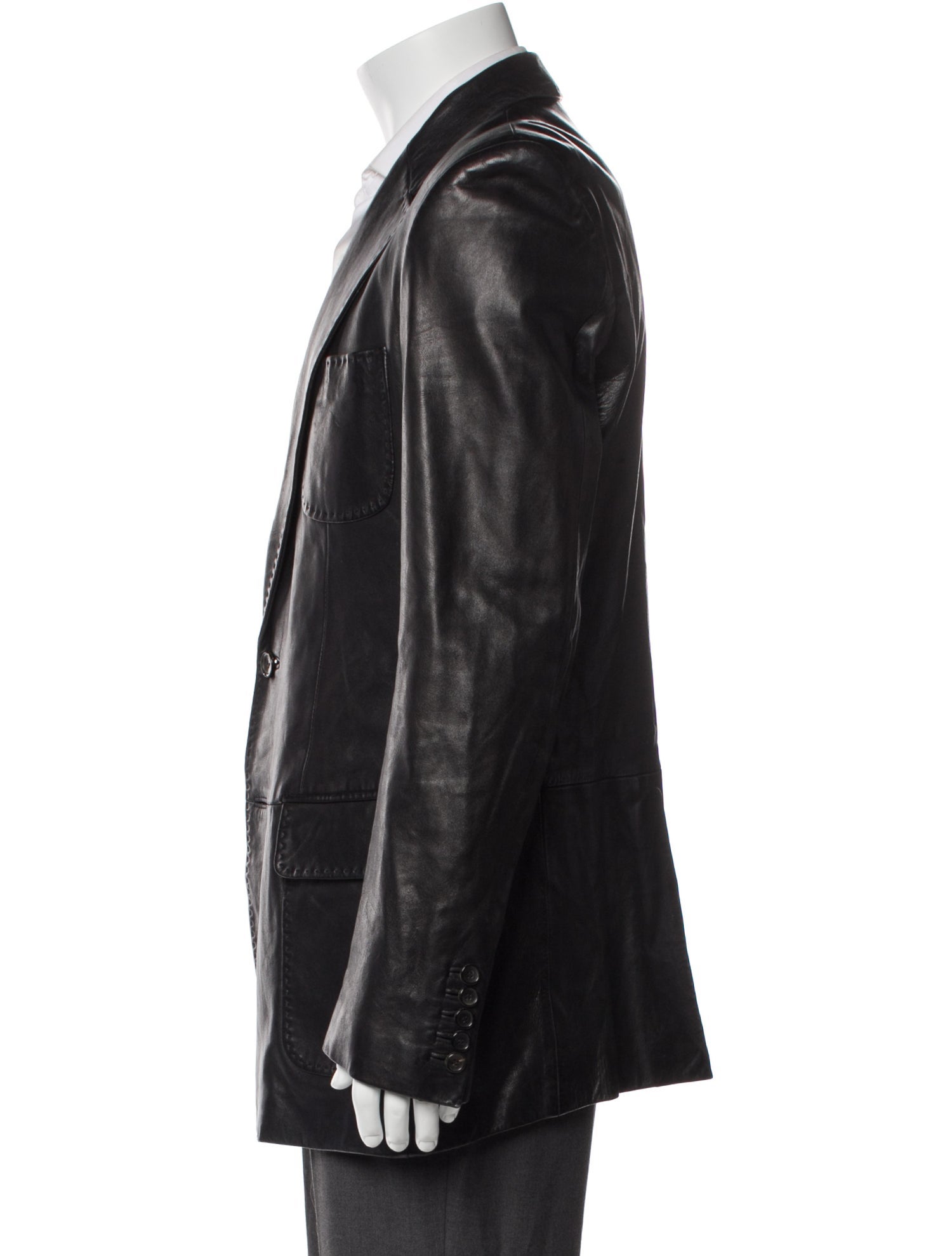 Gucci Vintage Late 1980's - Early 1990's Peacoat