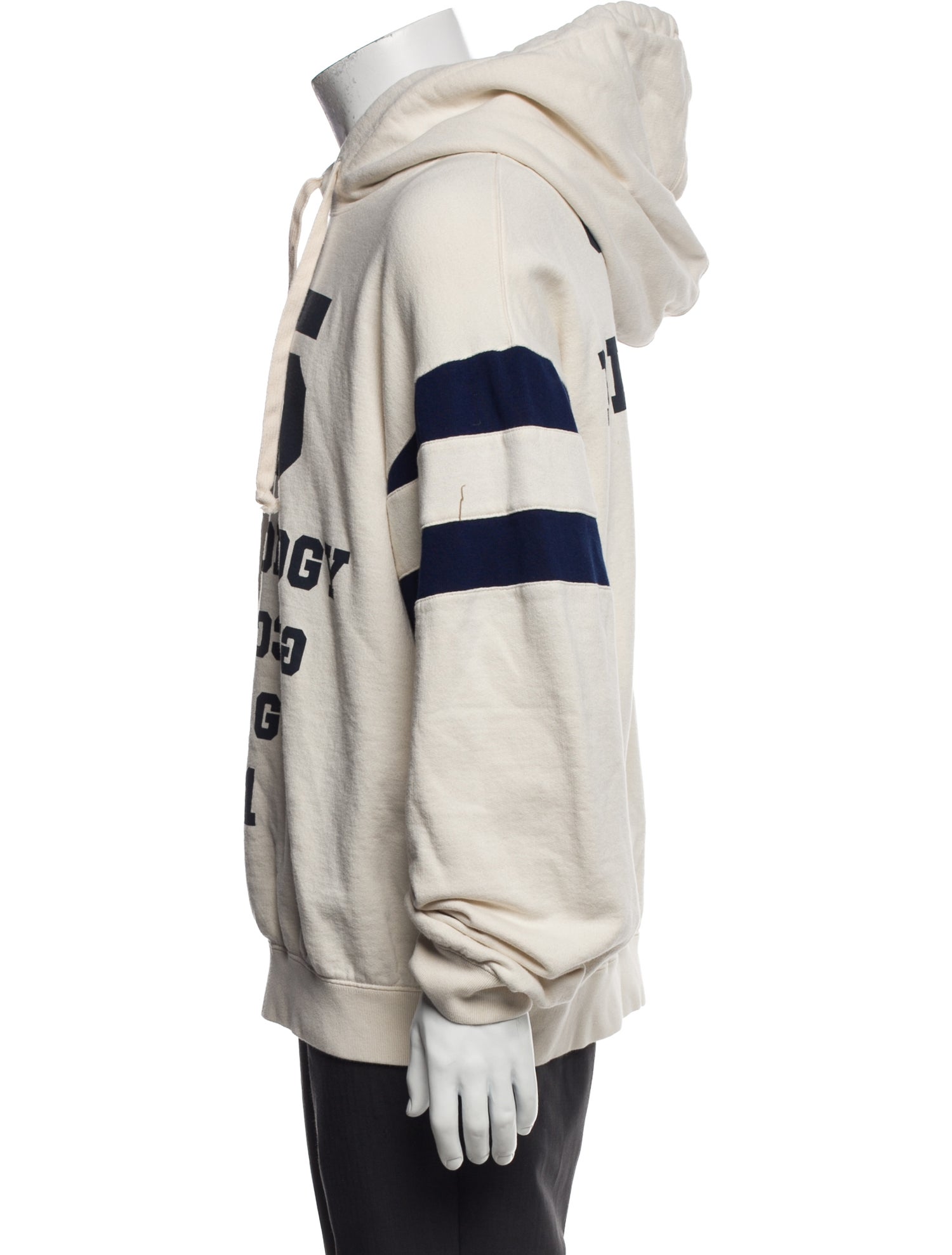 Gucci Graphic Print Crew Neck Hoodie